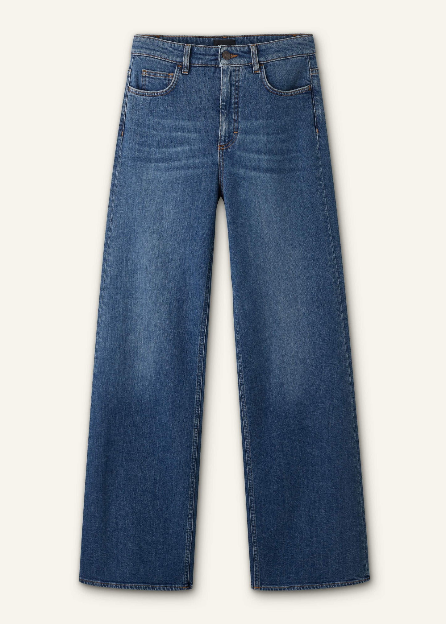 ME and EM Clothing Blue Super Flare Wide Jean