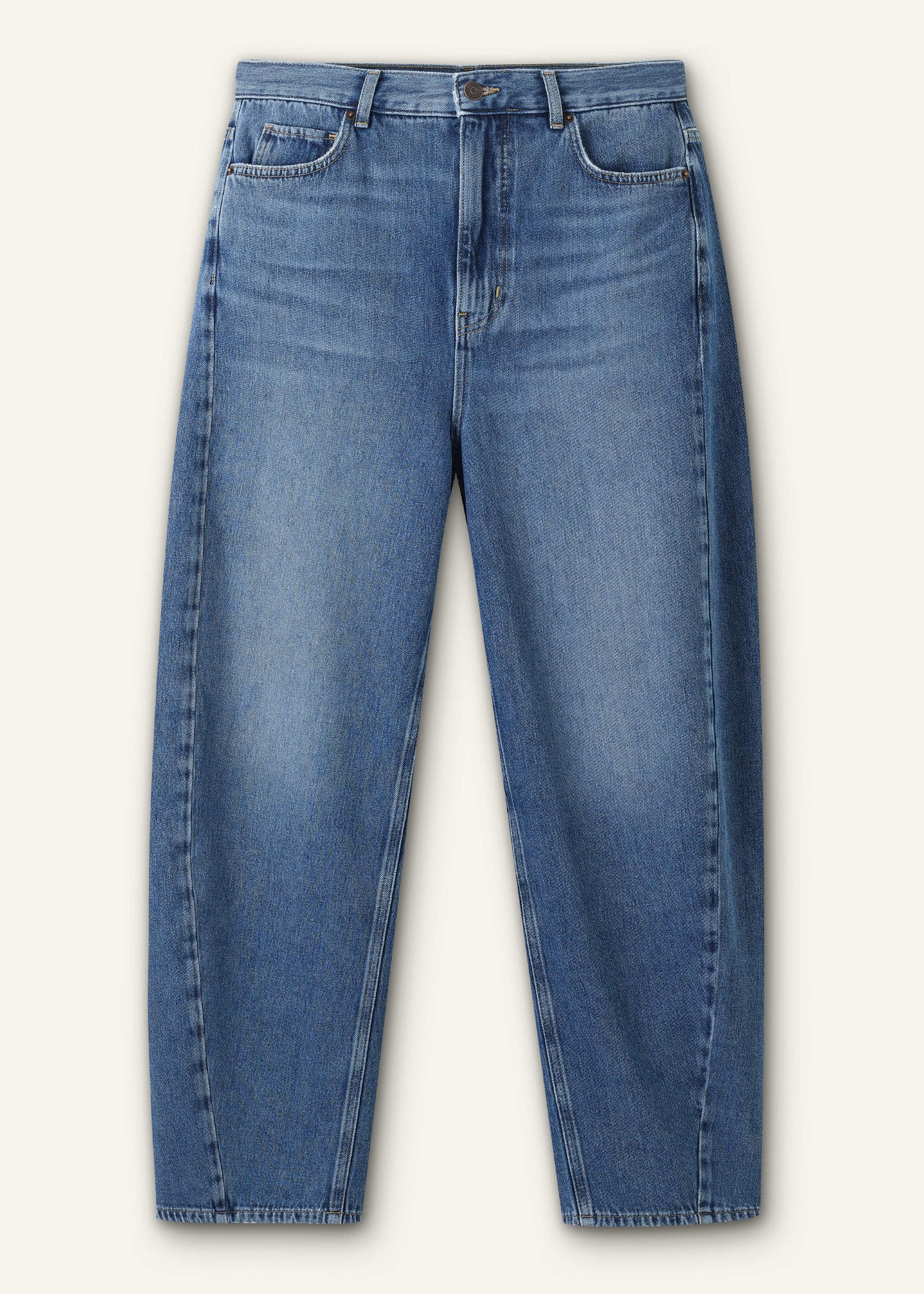 ME and EM Clothing Blue Engineered Barrel Jean