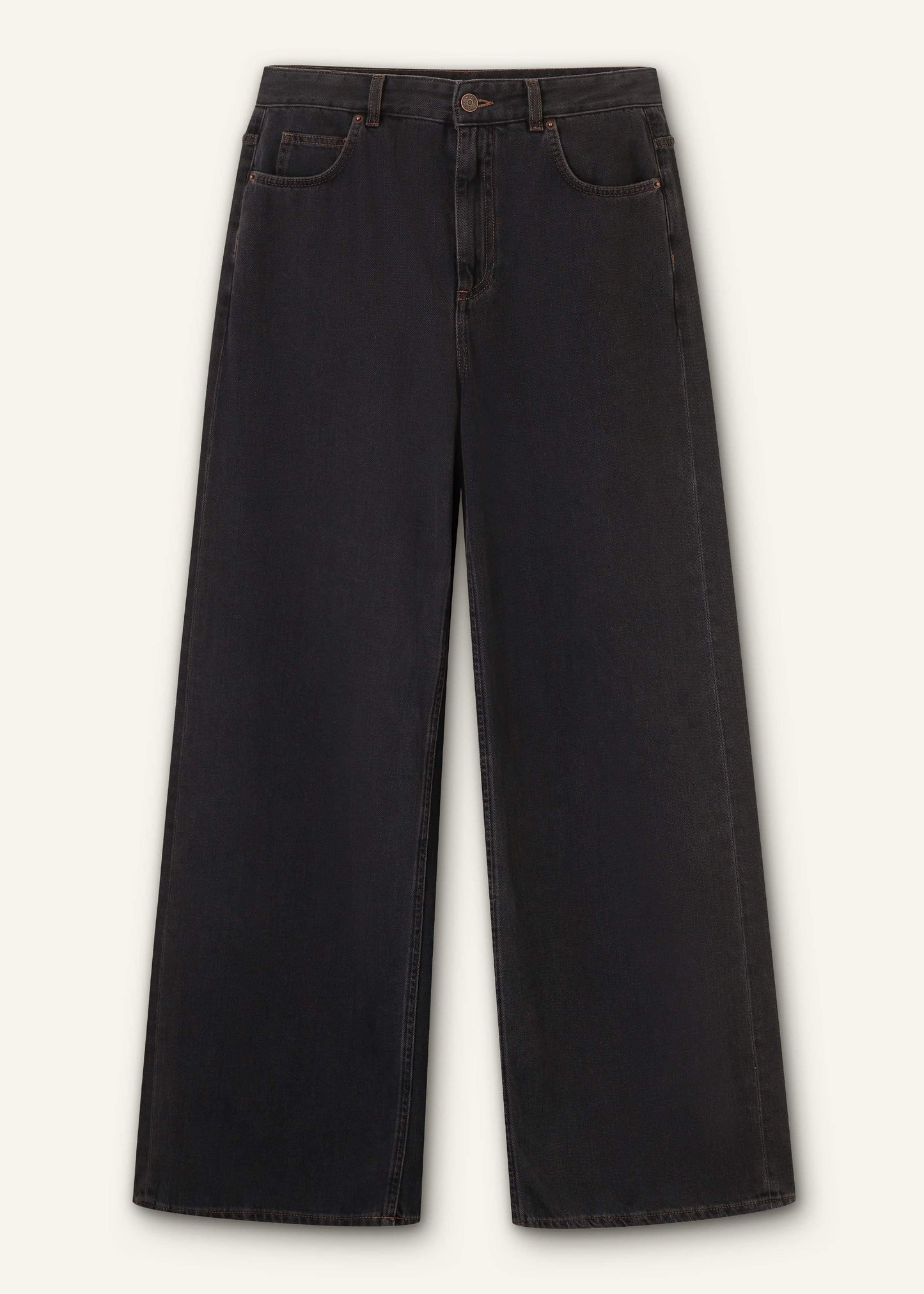 ME and EM Clothing Black Every-Wear Baggy Jean
