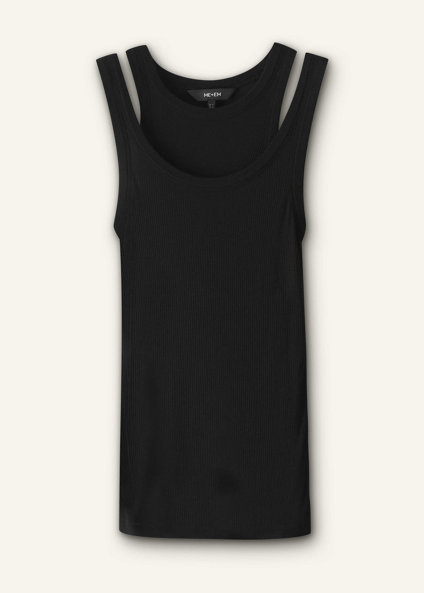 ME and EM Clothing Black 2-in-1 Vest