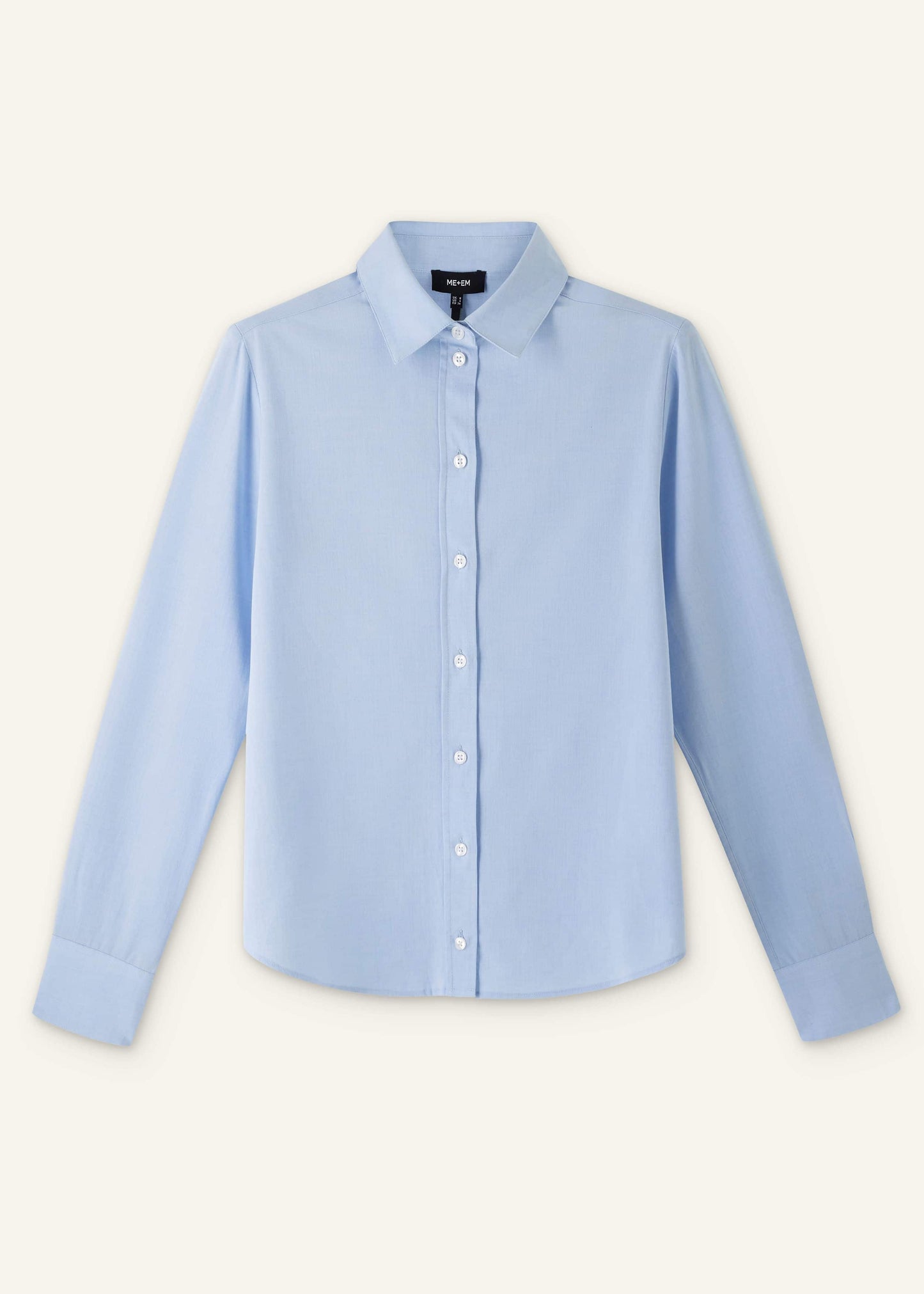 ME and EM Clothing Blue Travel Layering Shirt