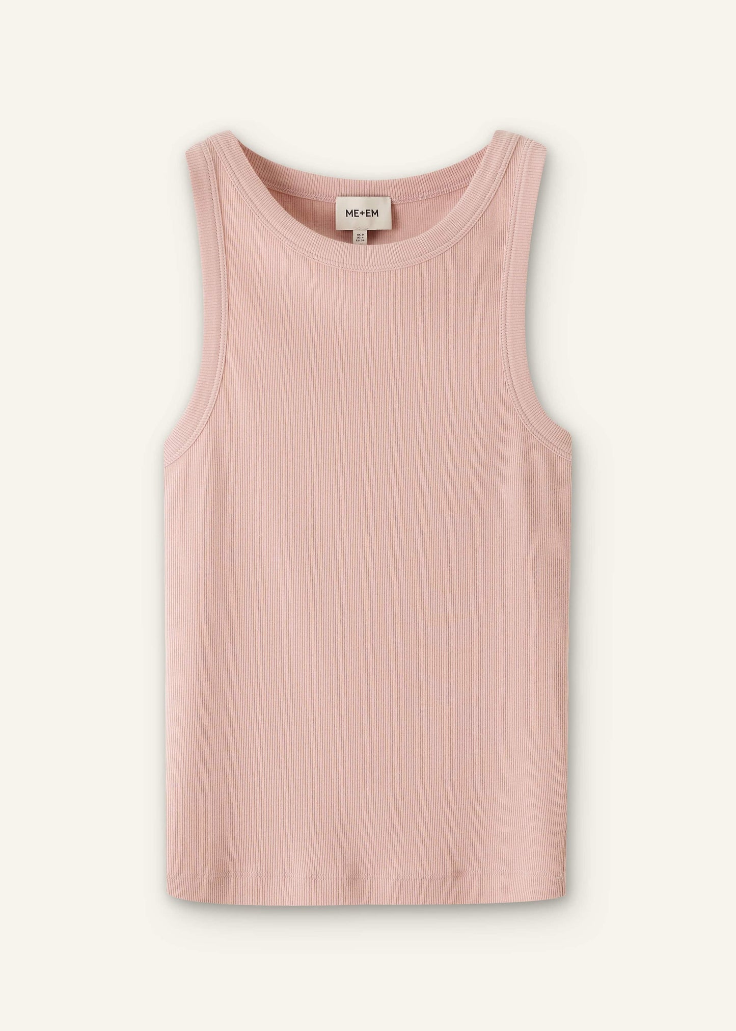 ME and EM Clothing Blush Pink Perfect Basic Vest