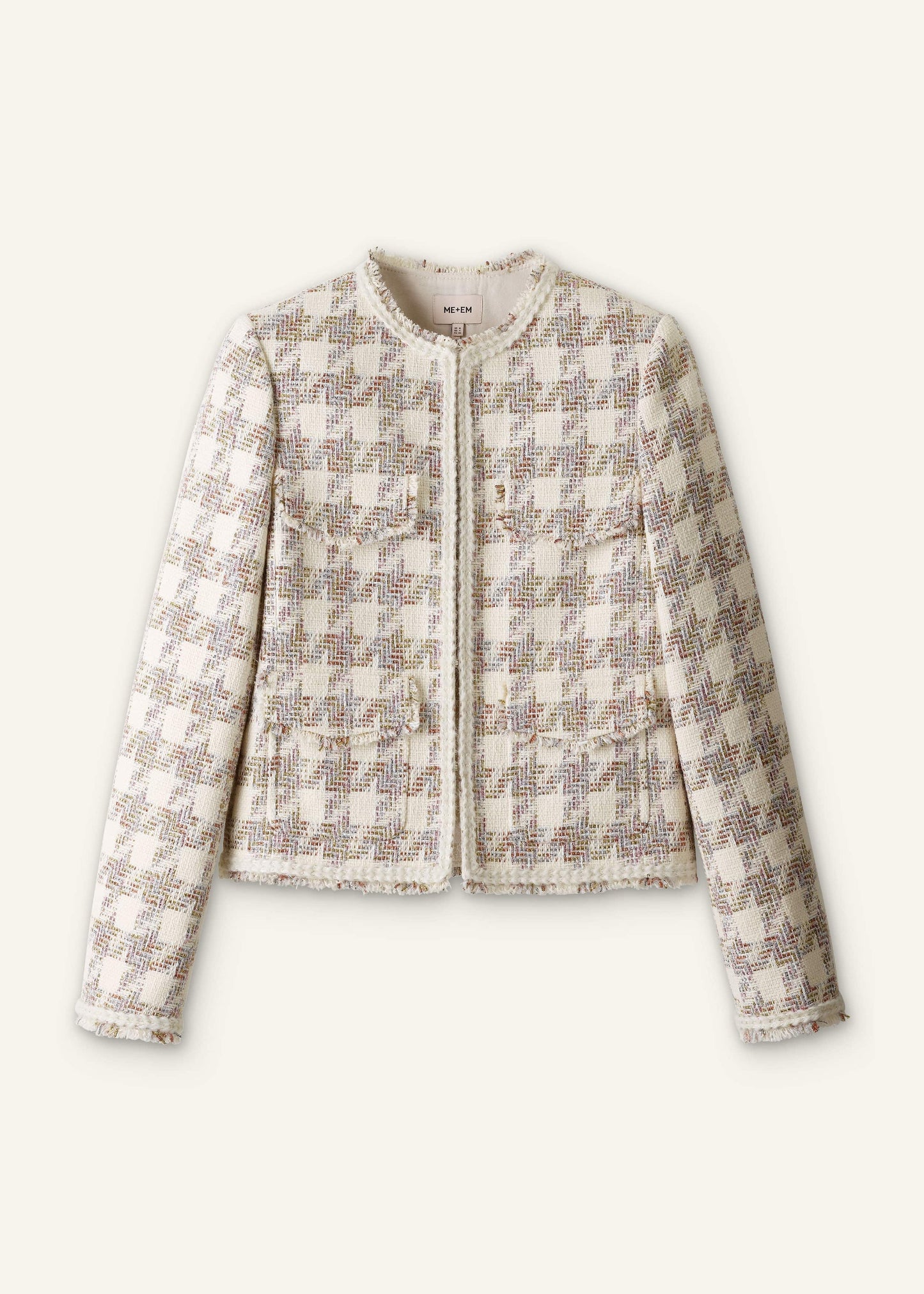 ME and EM Clothing Cream Heritage Jacket