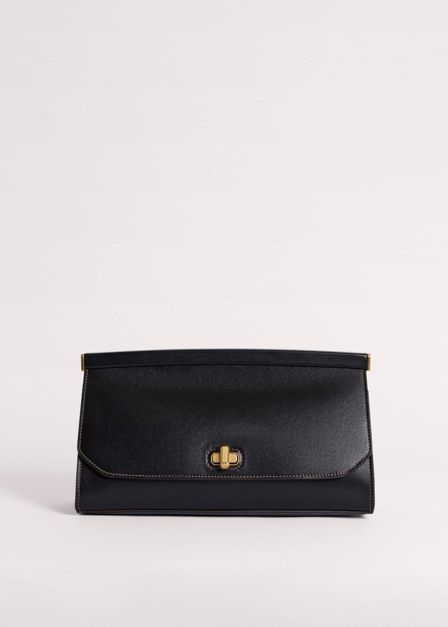 ME and EM Clothing|Accessories Black Tailored Clutch Bag