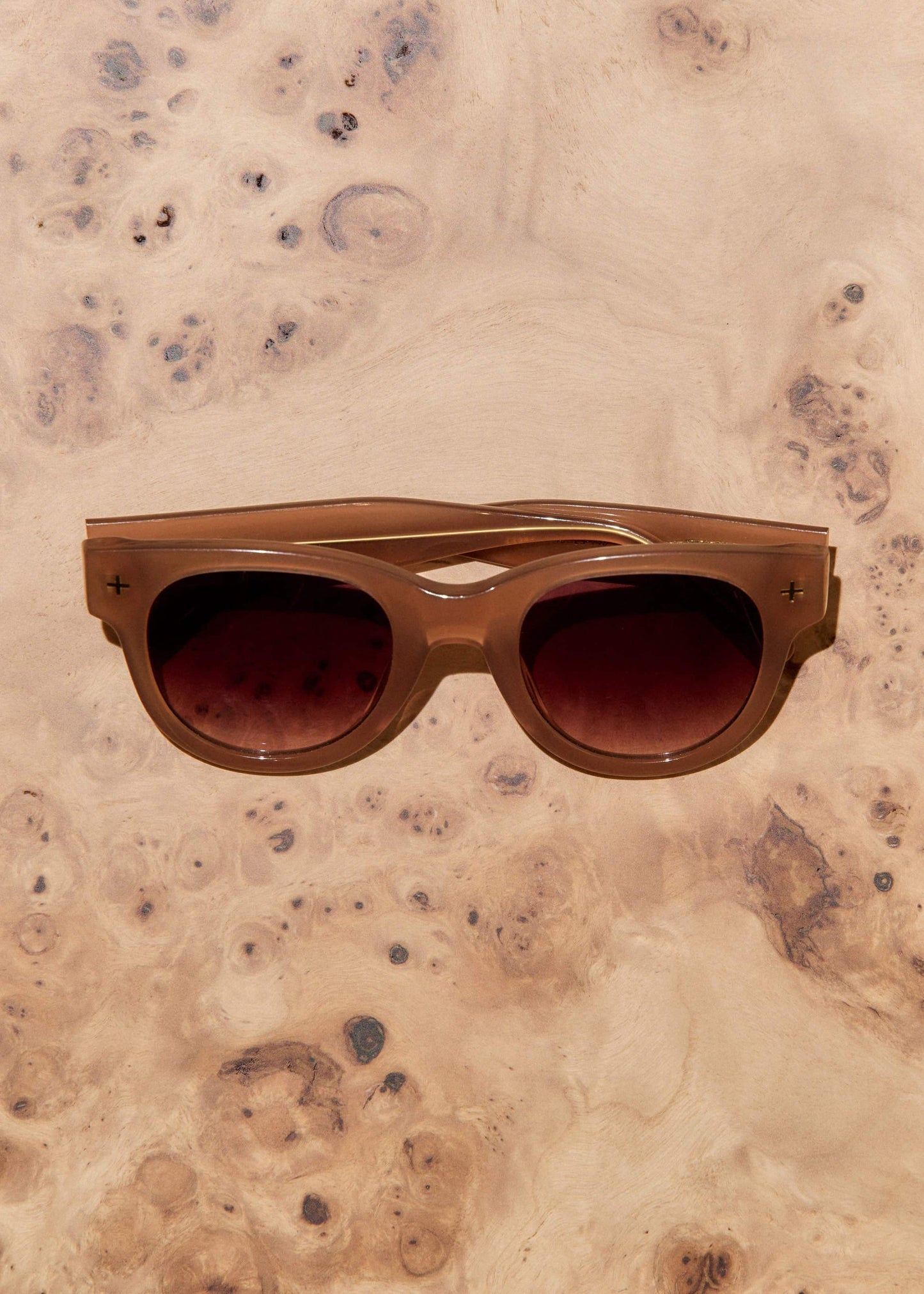 ME and EM Accessories Nude D Frame Sunglasses