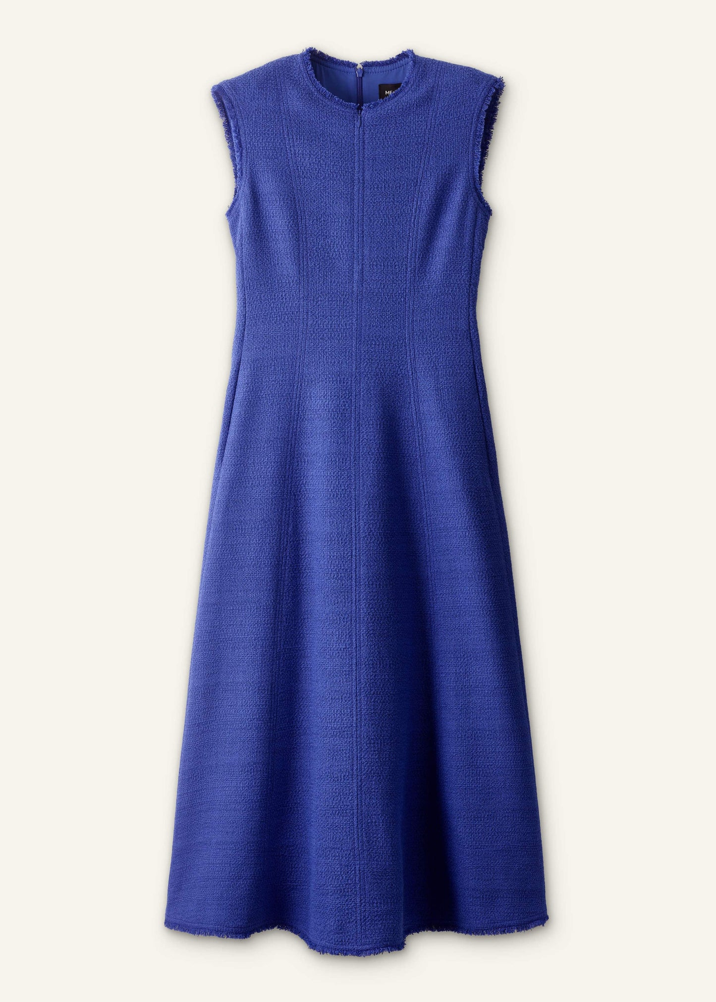 ME and EM Clothing Blue Desk-To-Dinner Fit And Flare Maxi Dress
