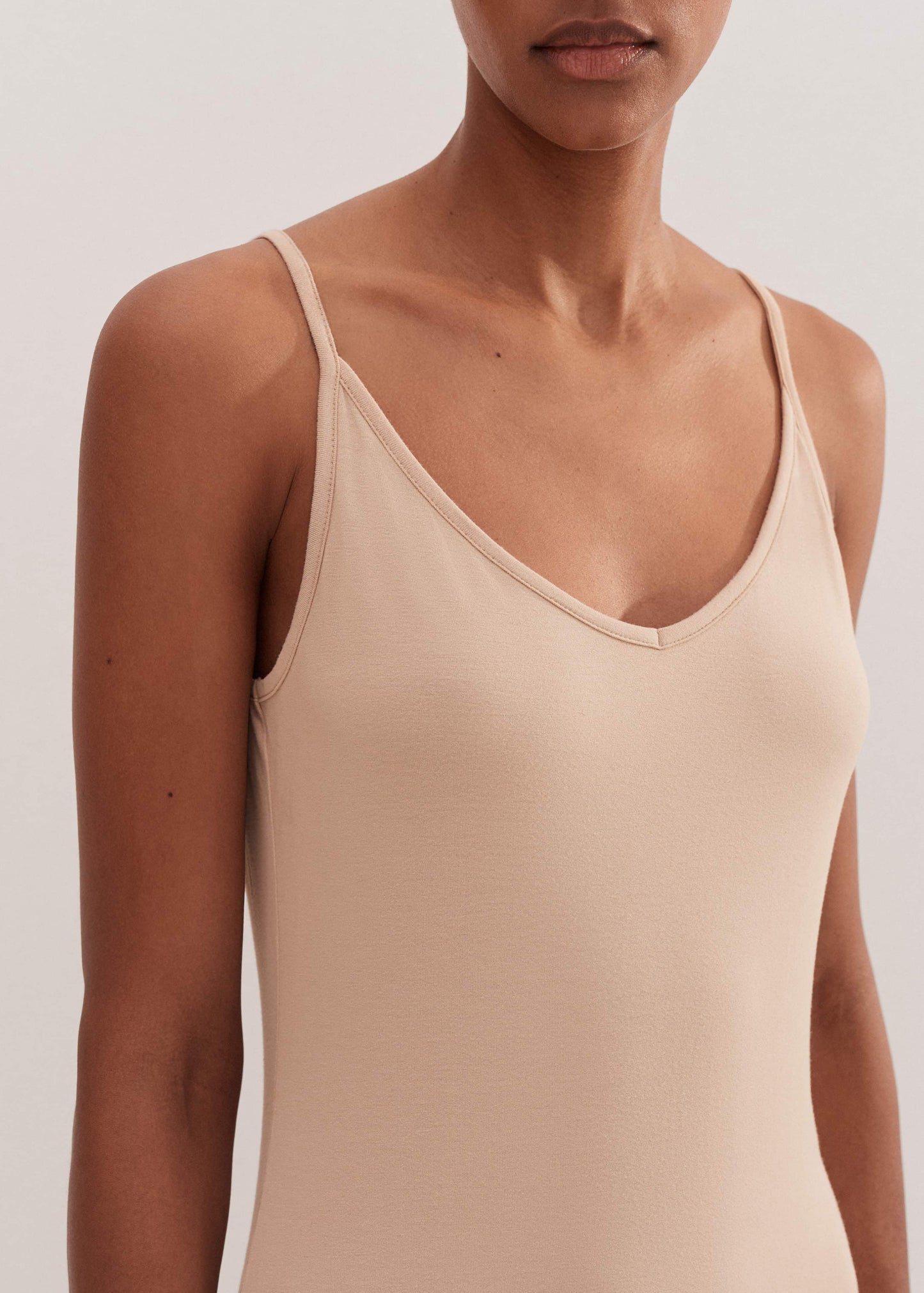 ME and EM Clothing Nude Fashion First Aid Slip Dress | Dresses