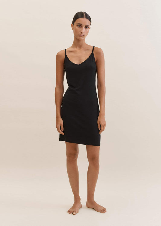 ME and EM Clothing Black Fashion First Aid Slip Dress