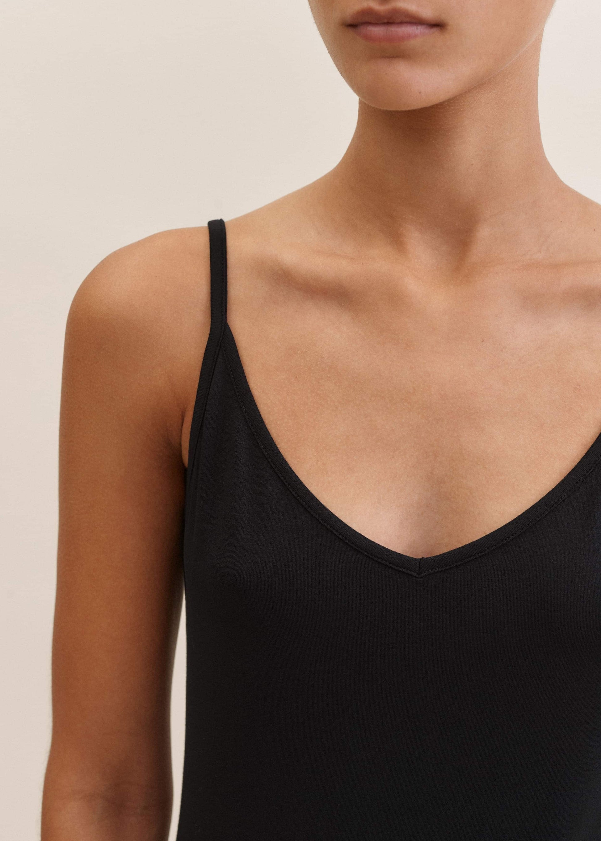 ME and EM Clothing Black Fashion First Aid Slip Dress