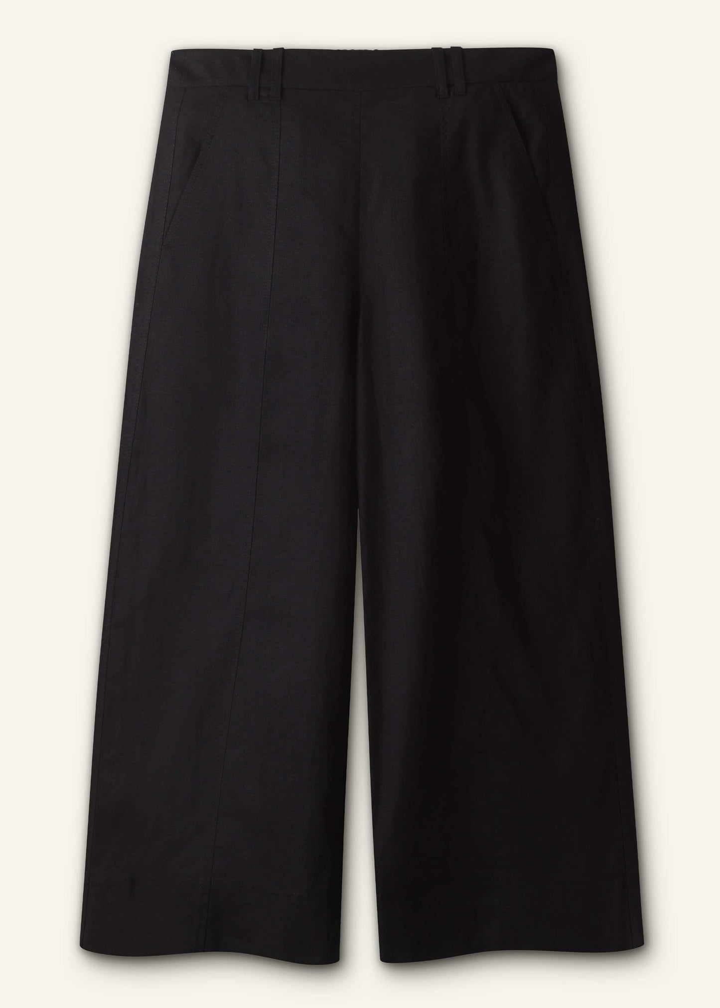 ME and EM Clothing Brown Crop Wide-Leg Pant