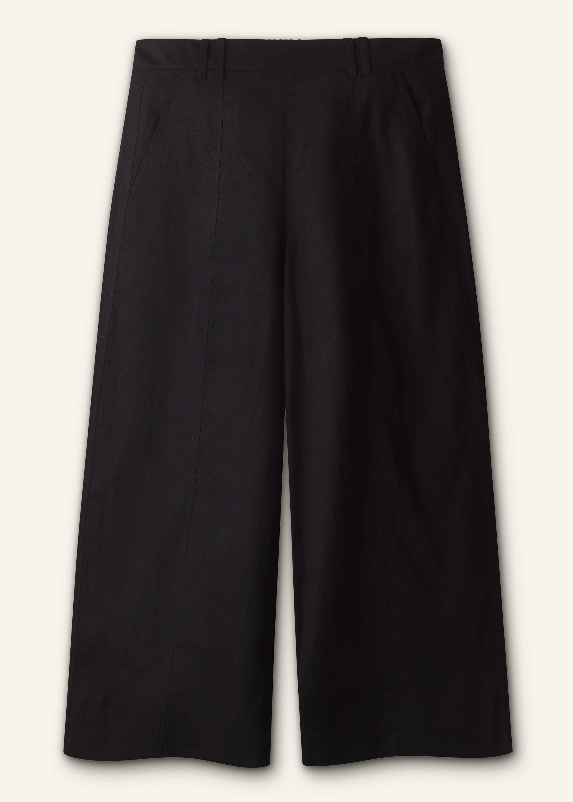 ME and EM Clothing Brown Crop Wide-Leg Pant