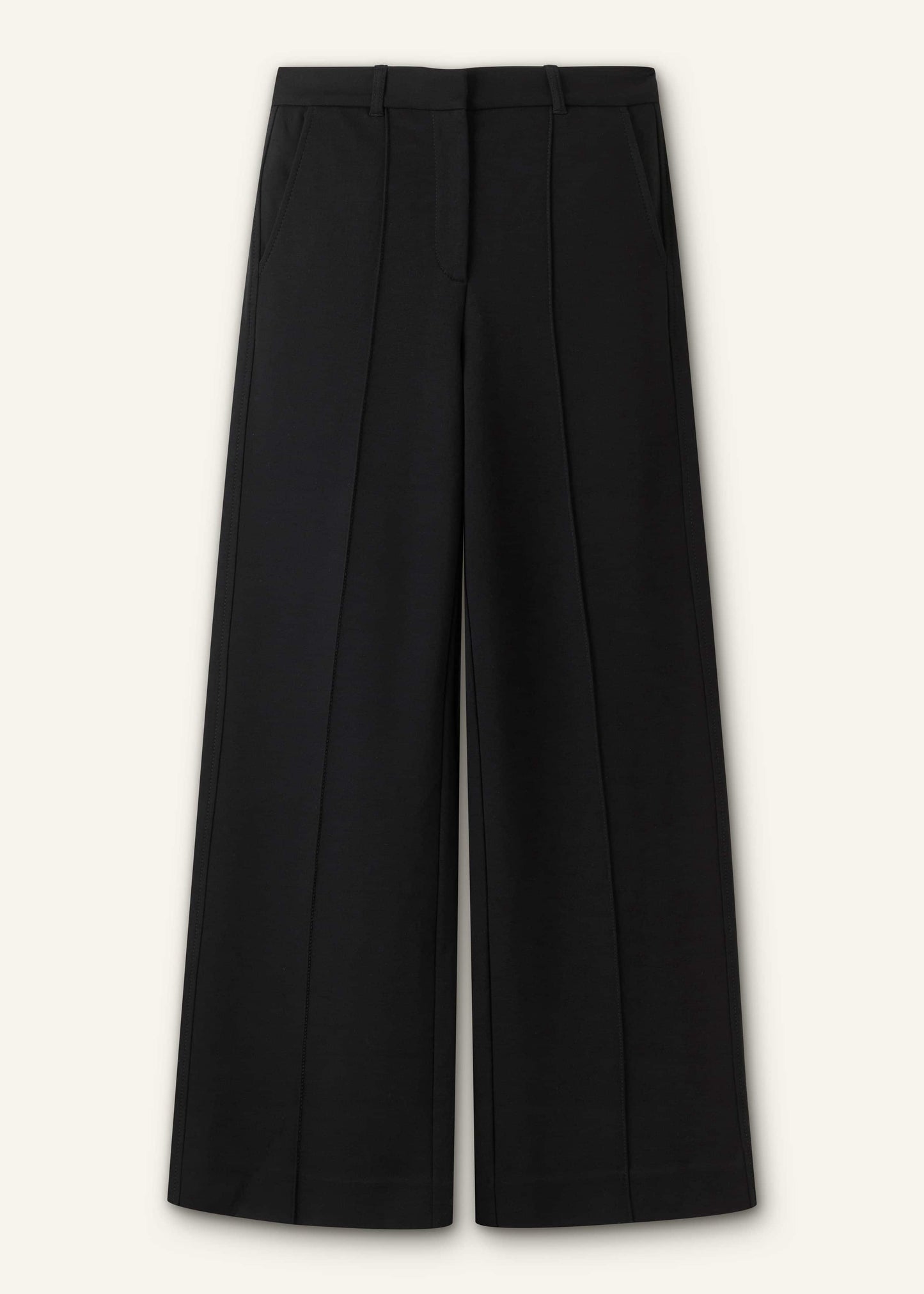 ME and EM Clothing Black Luxe Travel Tailoring Man Pant