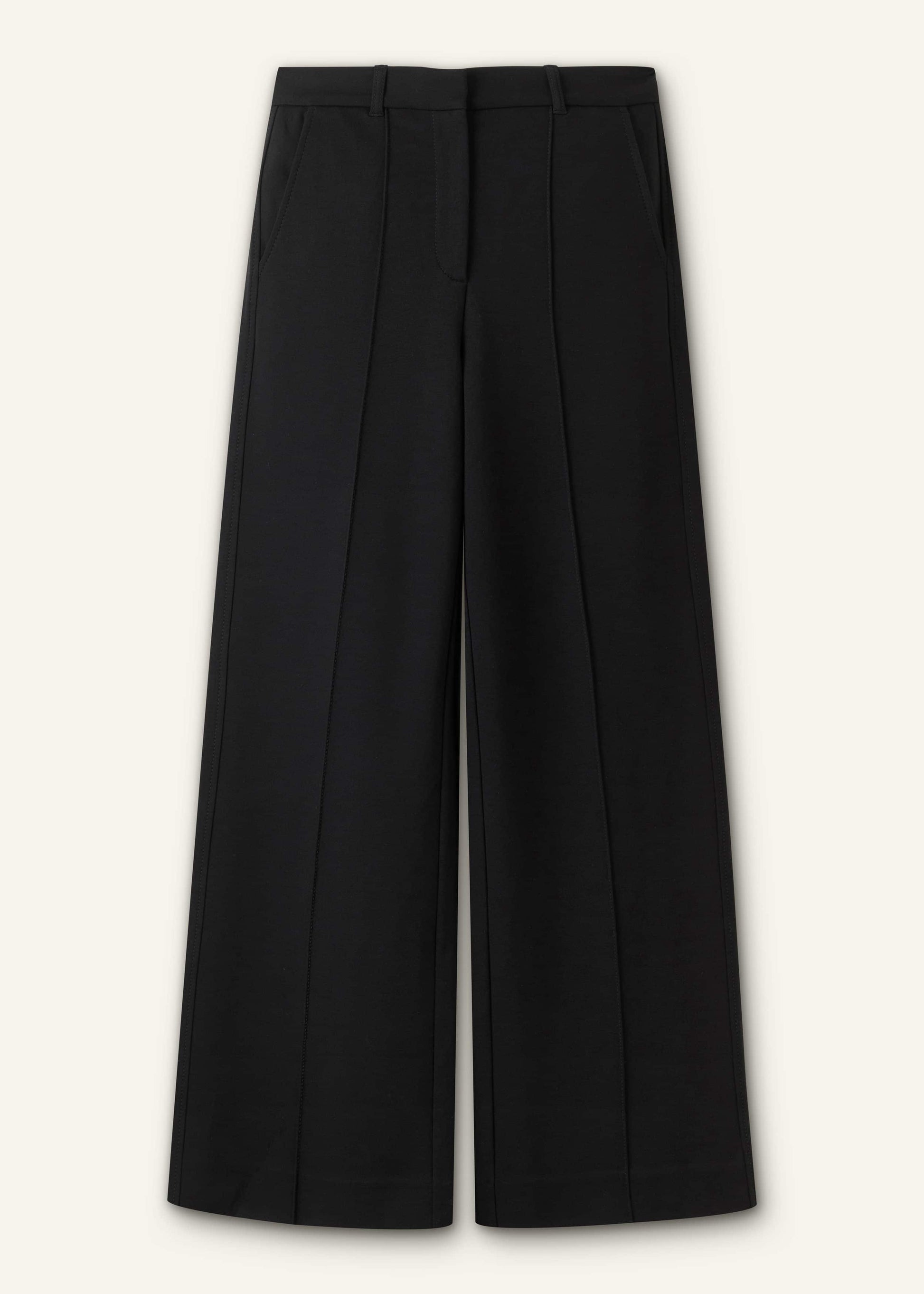 ME and EM Clothing Black Luxe Travel Tailoring Man Pant