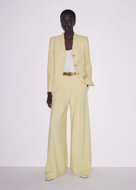 ME and EM Clothing Yellow Very Wide-Leg Pant