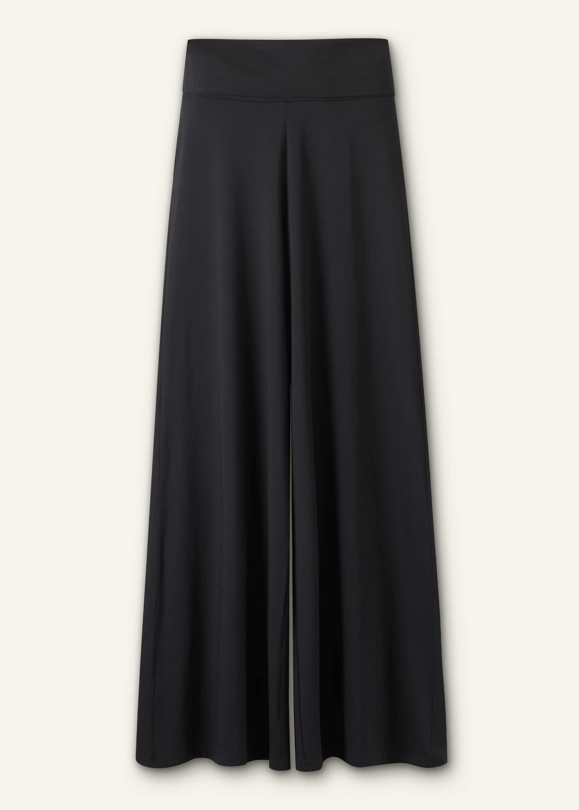 ME and EM Clothing Black Super Wide Palazzo Pant