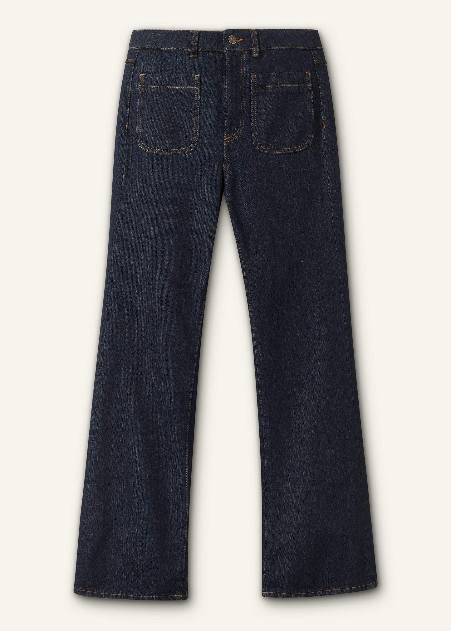 ME and EM Clothing Blue Subtle Flare Jean