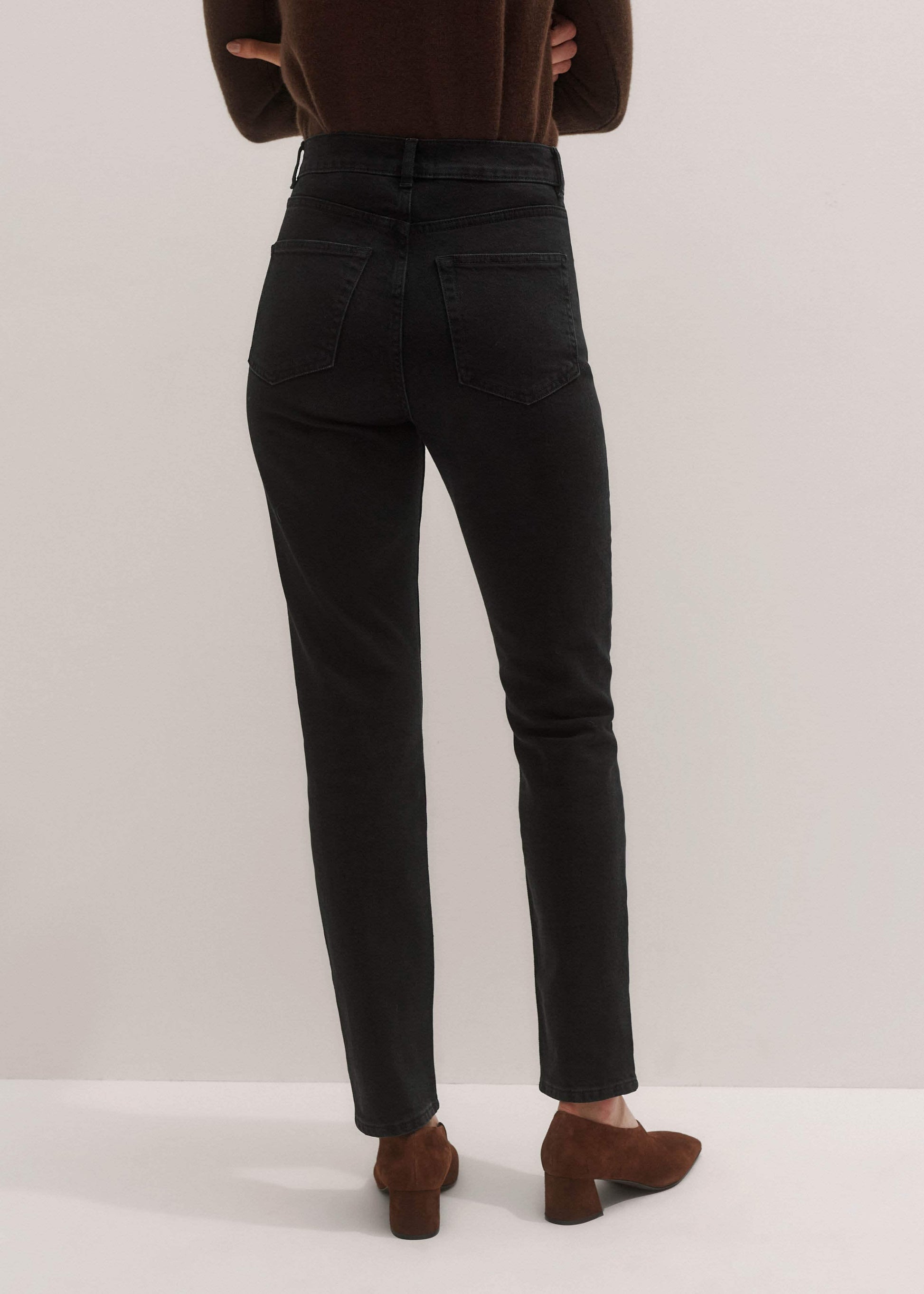 ME and EM Clothing Black Boot Ready Skinny Jean