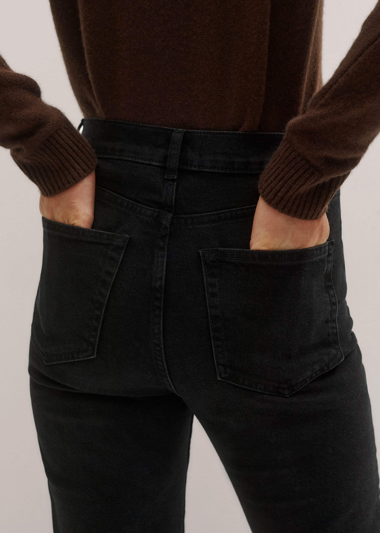 ME and EM Clothing Black Boot Ready Skinny Jean