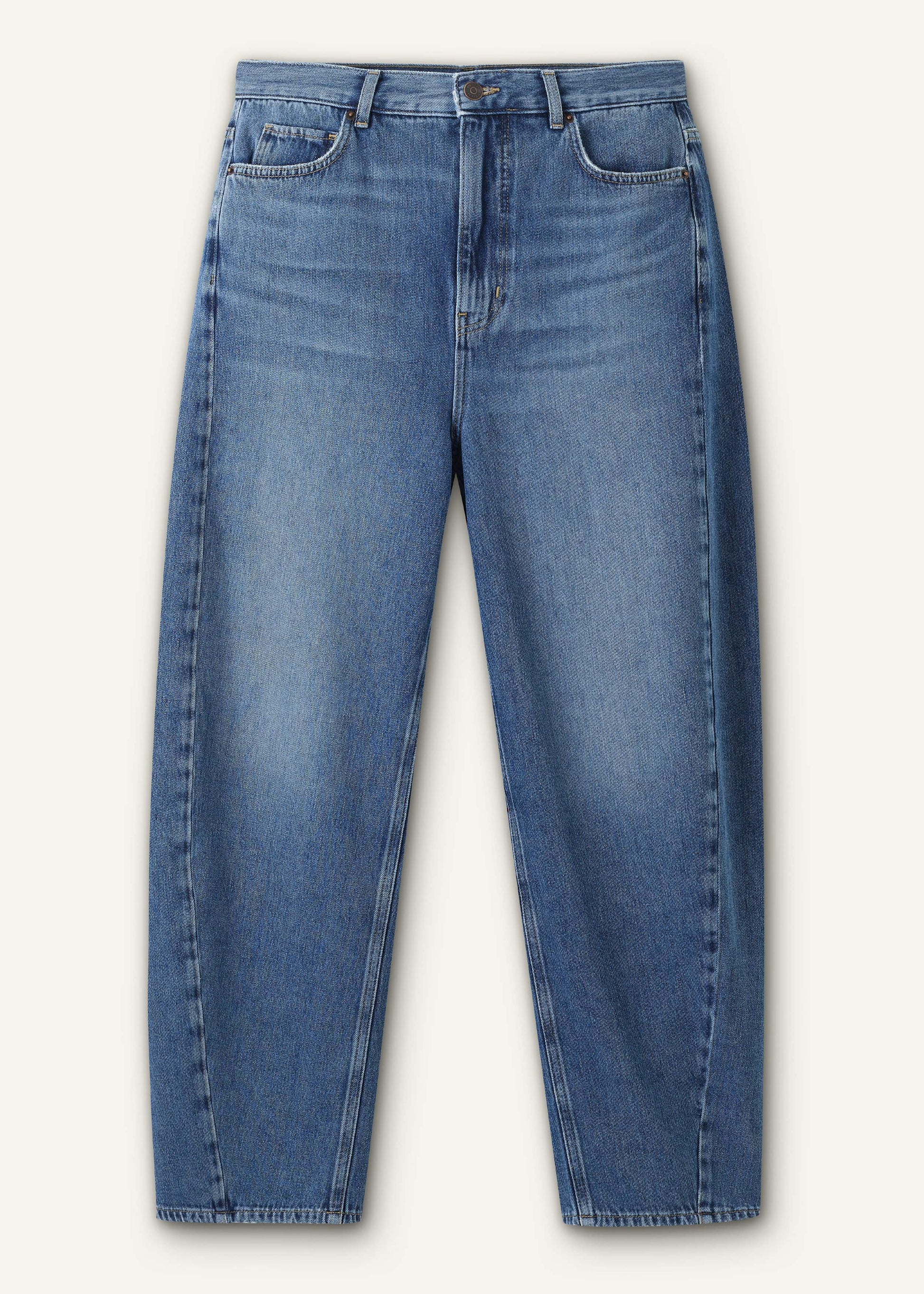 ME and EM Clothing Blue Engineered Barrel Jean
