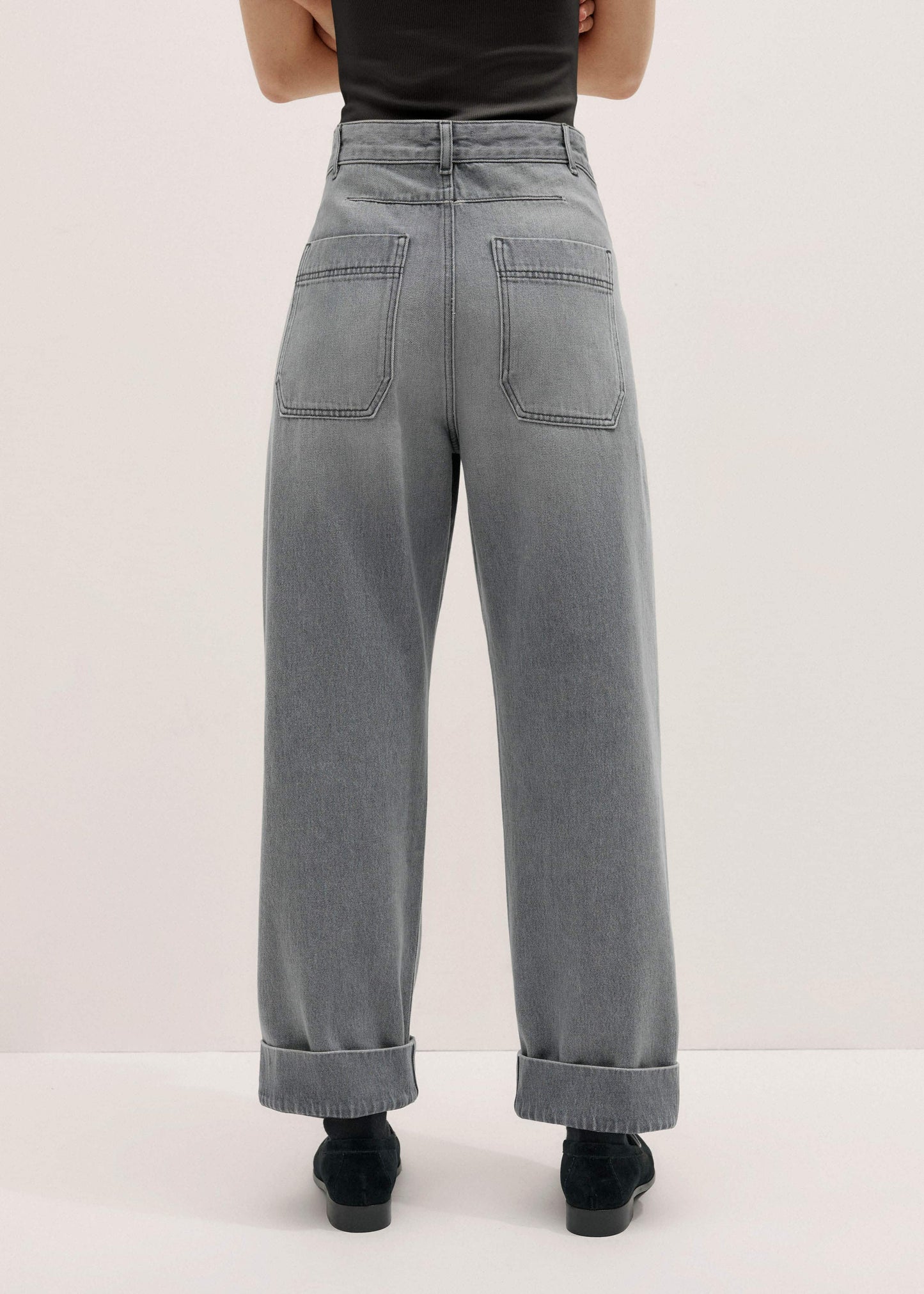 ME and EM Clothing Gray Clever Jean