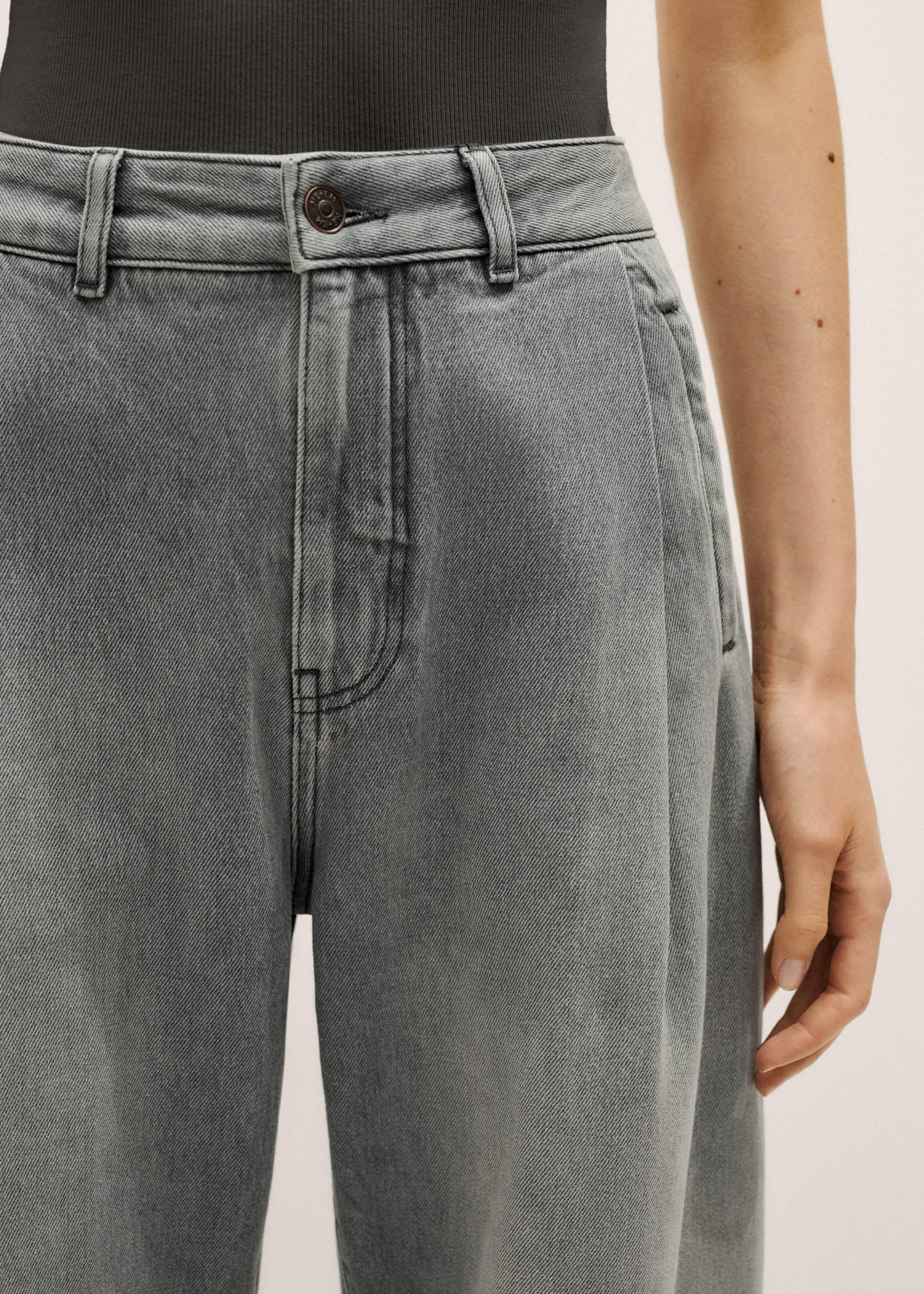 ME and EM Clothing Gray Clever Jean