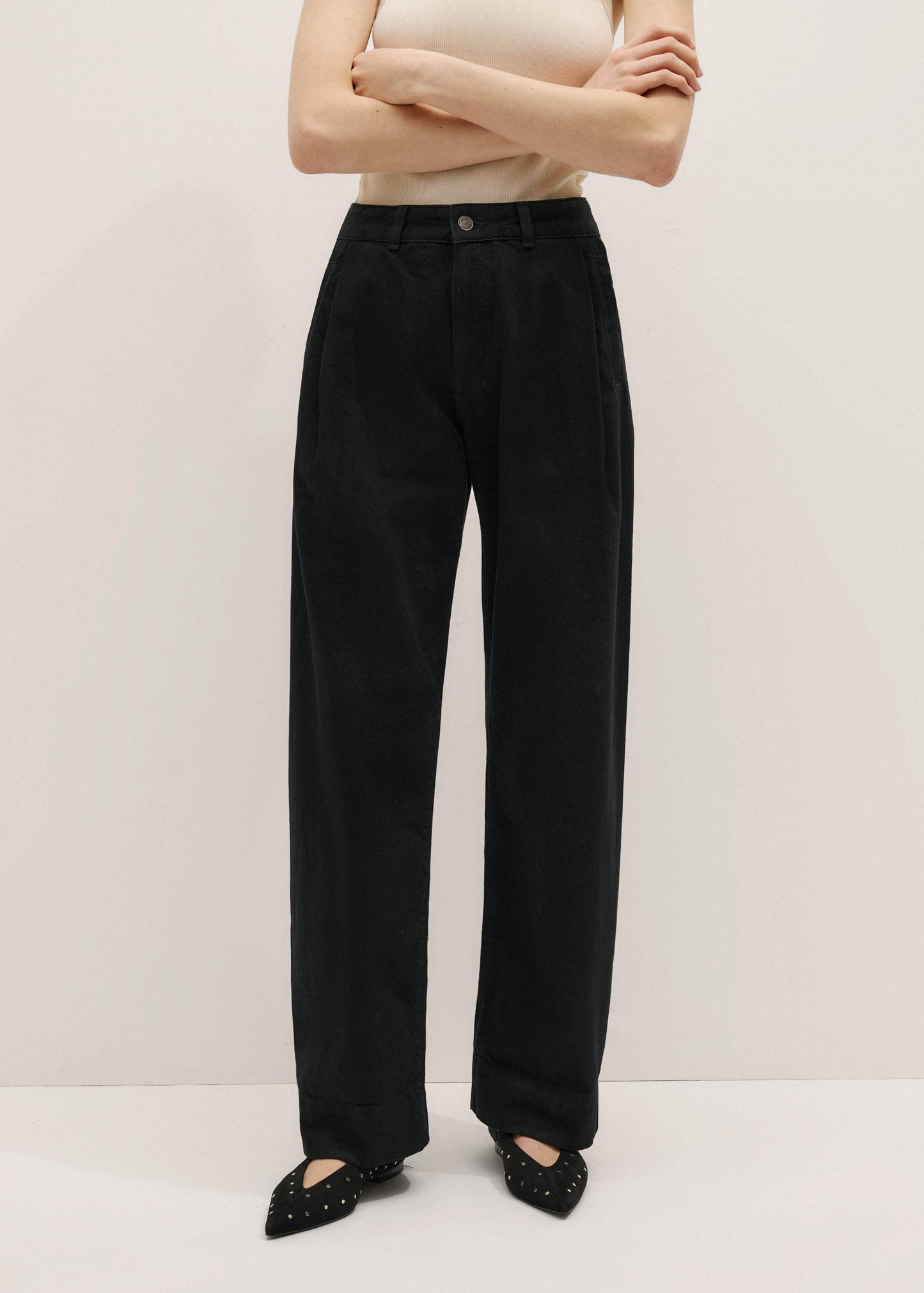ME and EM Clothing Black Clever Jean