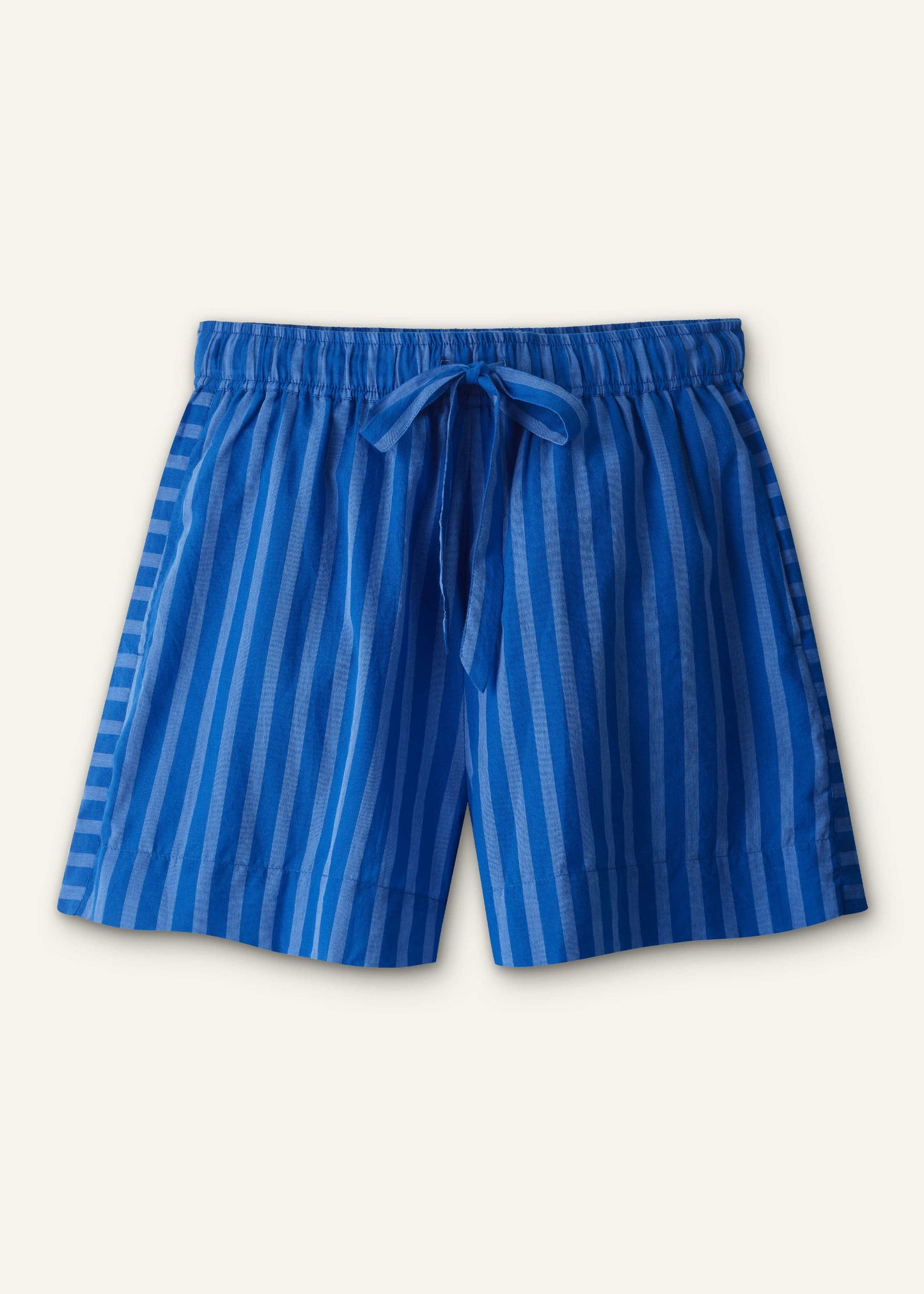 ME and EM Clothing Blue Striped Beach Short
