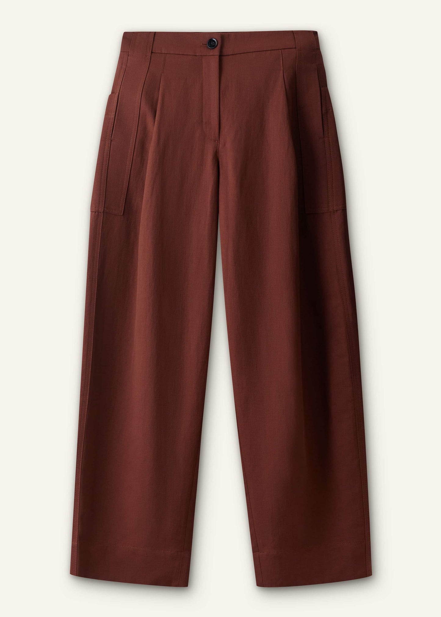 ME and EM Clothing Cinnamon Brown Extreme Taper Pant