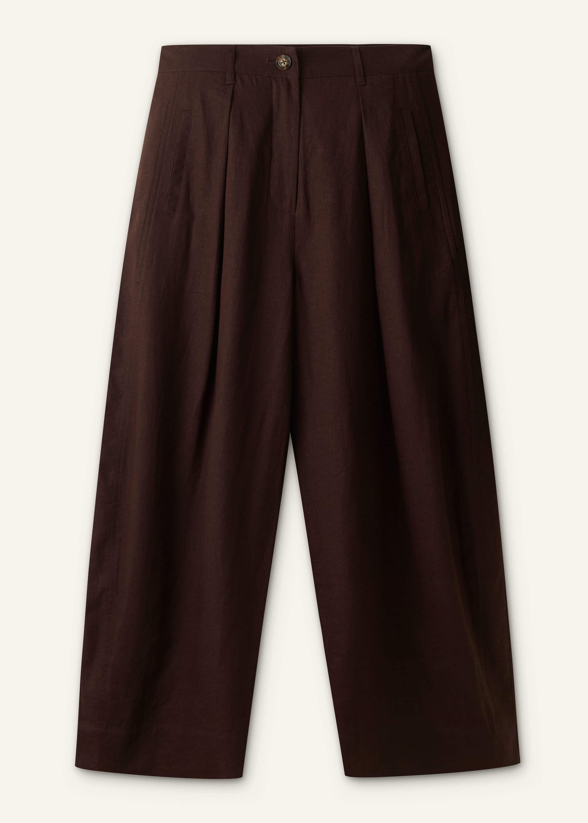 ME and EM Clothing Brown Extreme Taper Pant