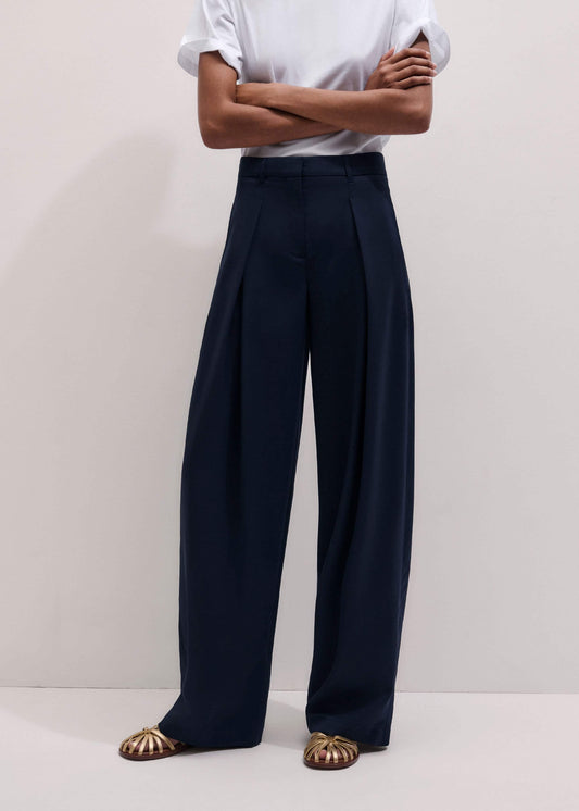 ME and EM Clothing Navy Extreme Taper Pant