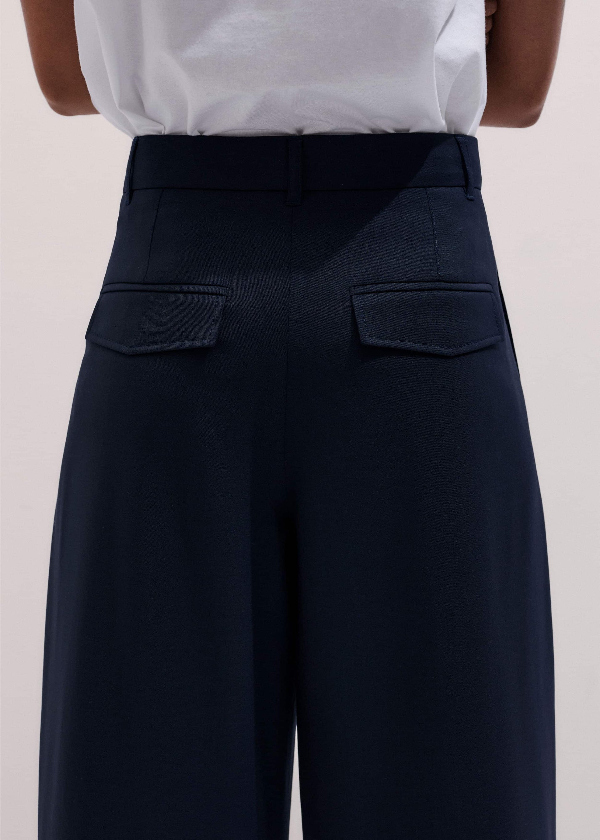 ME and EM Clothing Navy Extreme Taper Pant
