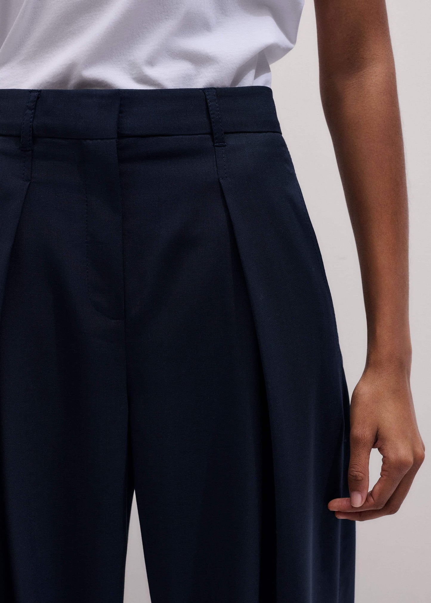 ME and EM Clothing Navy Extreme Taper Pant