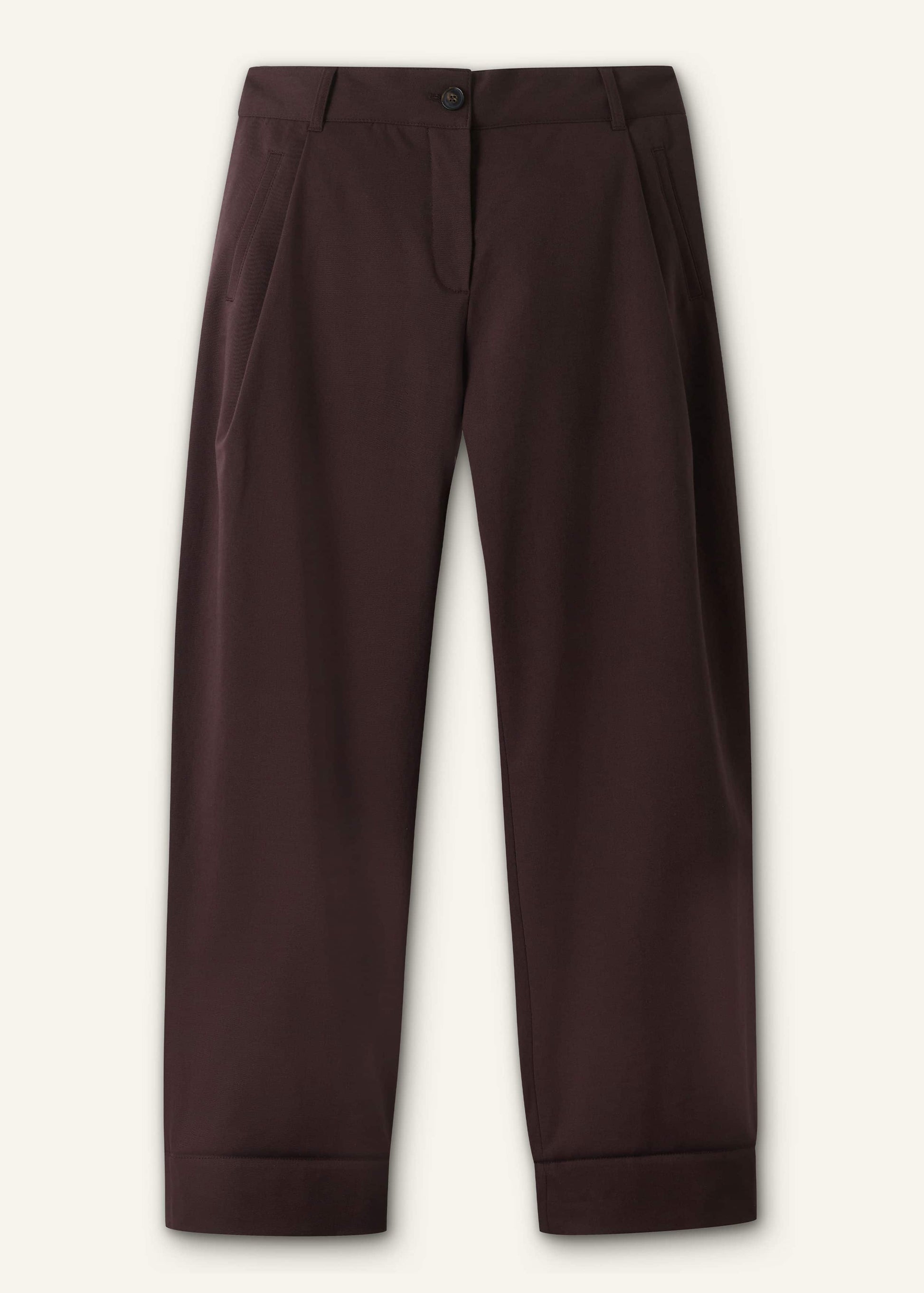 ME and EM Clothing Chocolate Brown Clever Tapered Chino