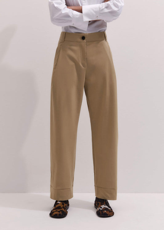 ME and EM Clothing Brown Clever Tapered Chino