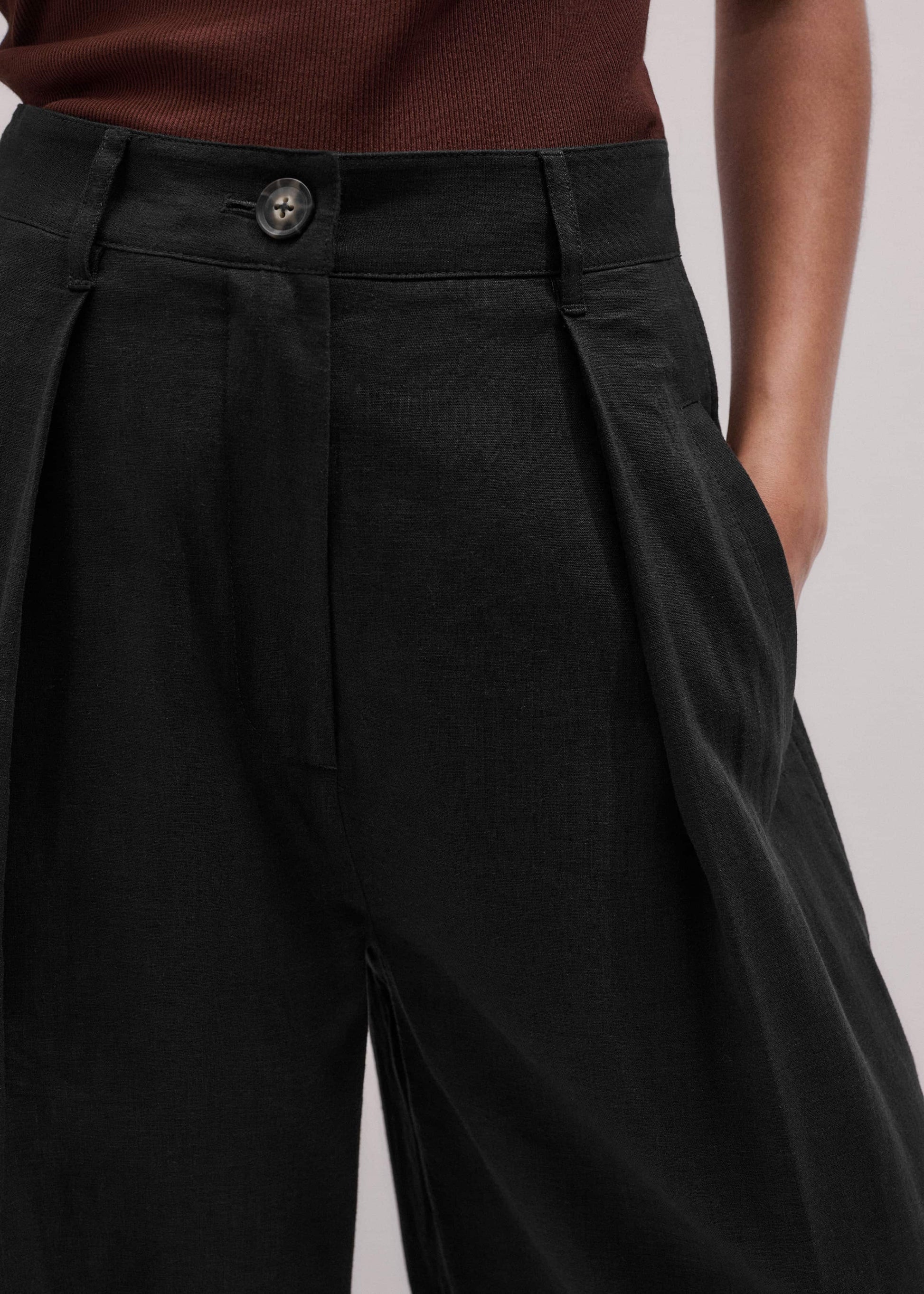 ME and EM Clothing Black Extreme Taper Pant