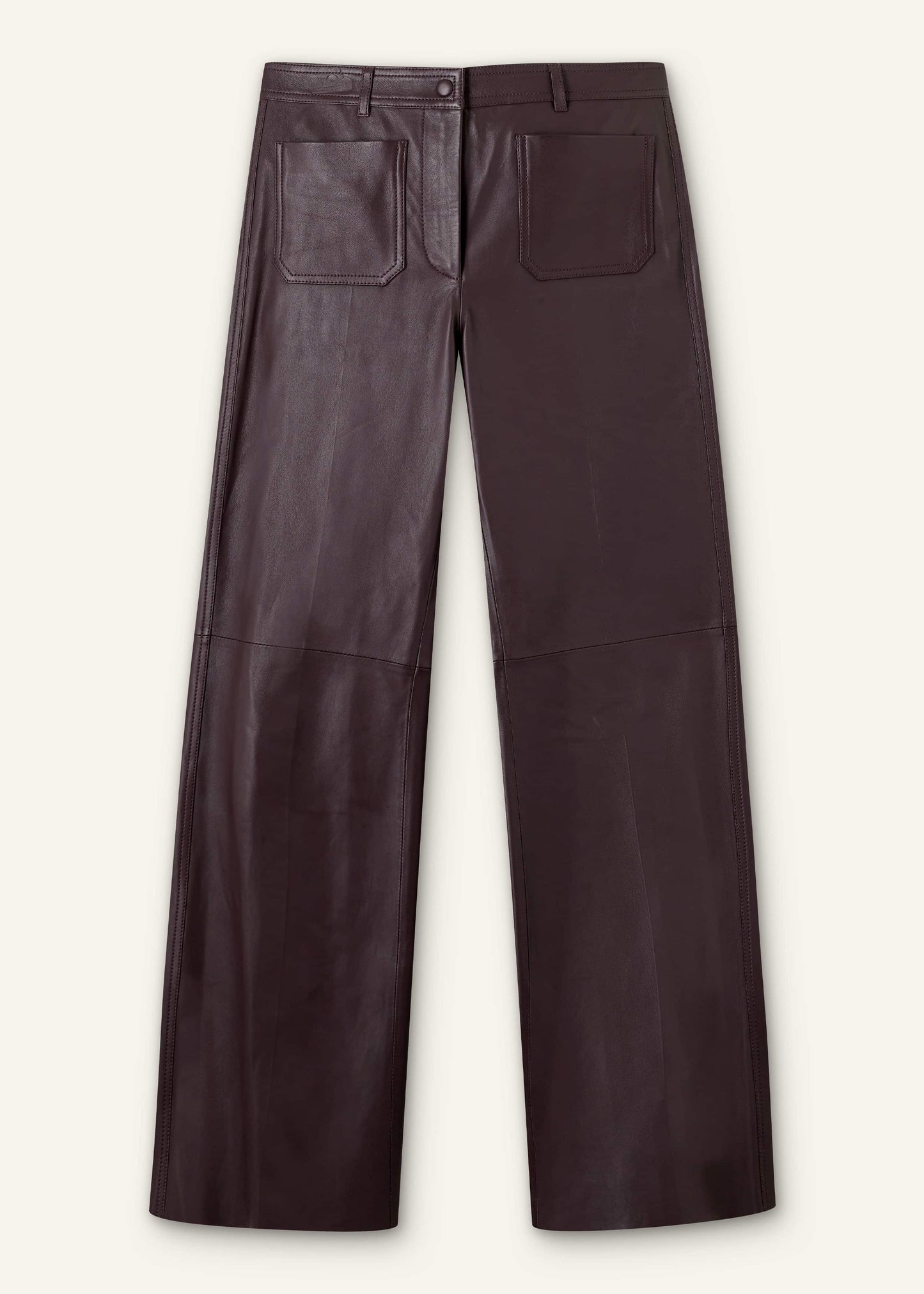 ME and EM Clothing Red Boot Cut Pant