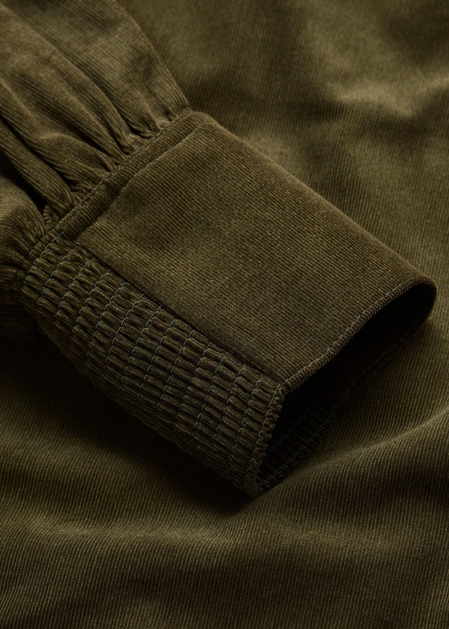 ME and EM Clothing Olive Green Winter Blouse