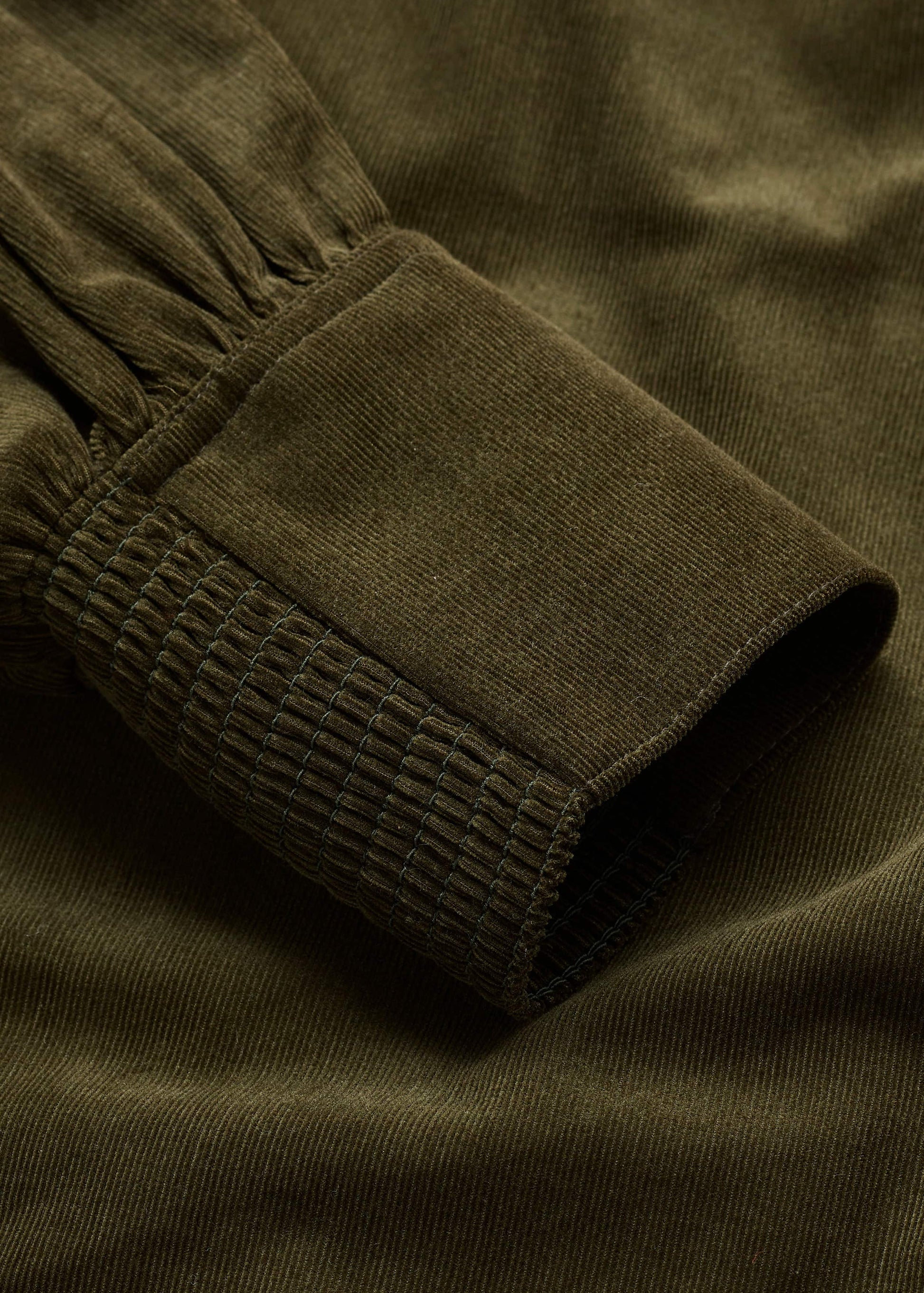 ME and EM Clothing Olive Green Winter Blouse