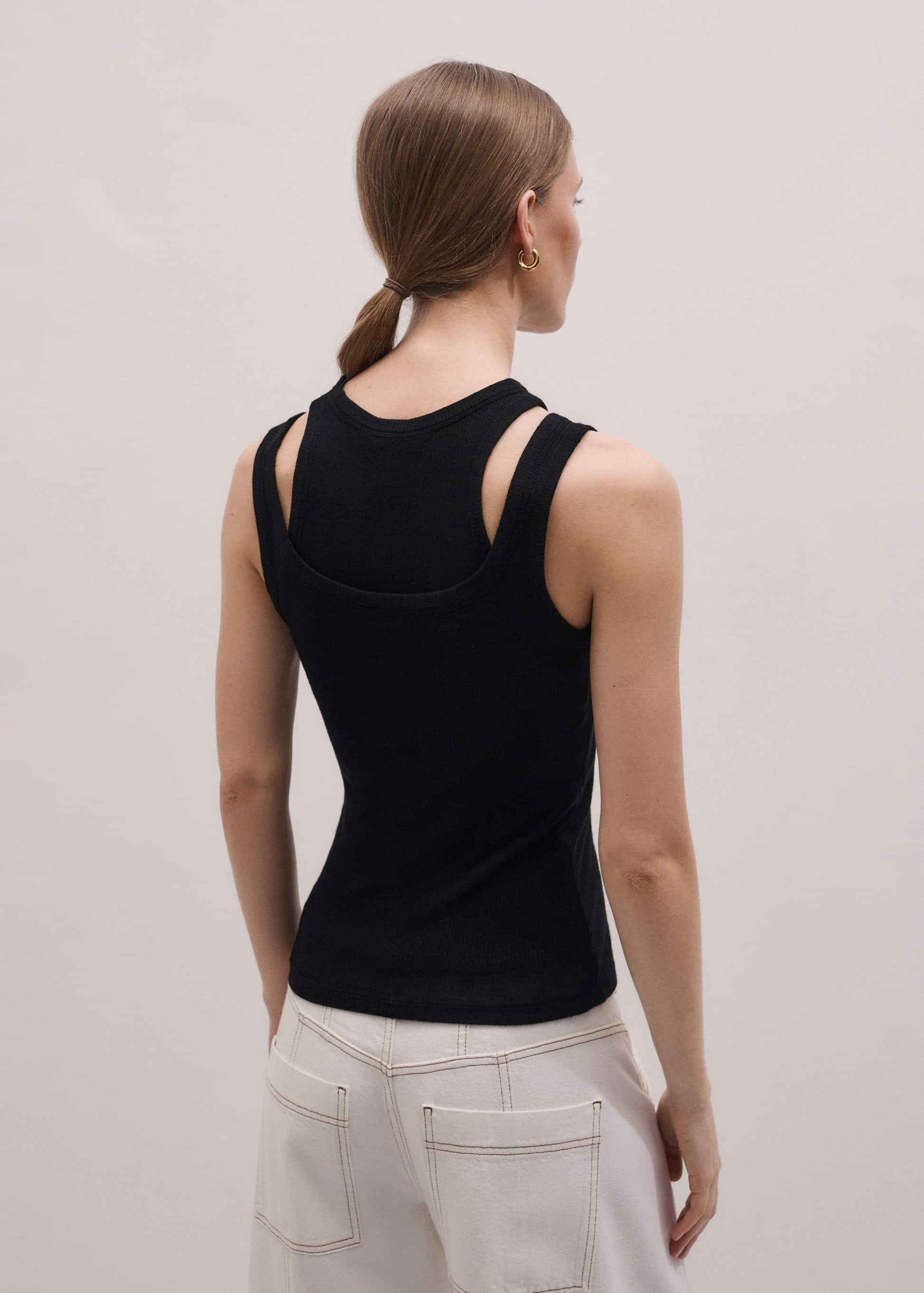 ME and EM Clothing Black 2-in-1 Vest