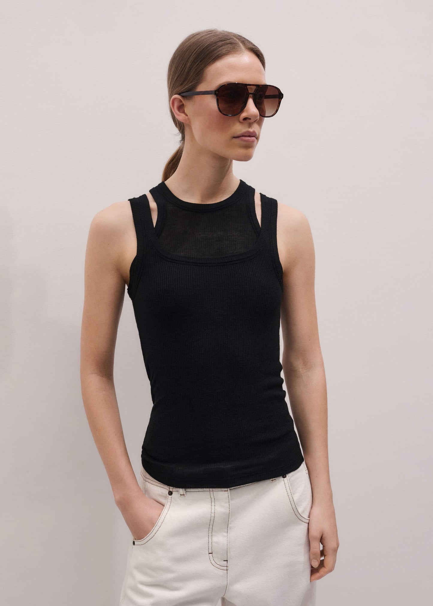 ME and EM Clothing Black 2-in-1 Vest