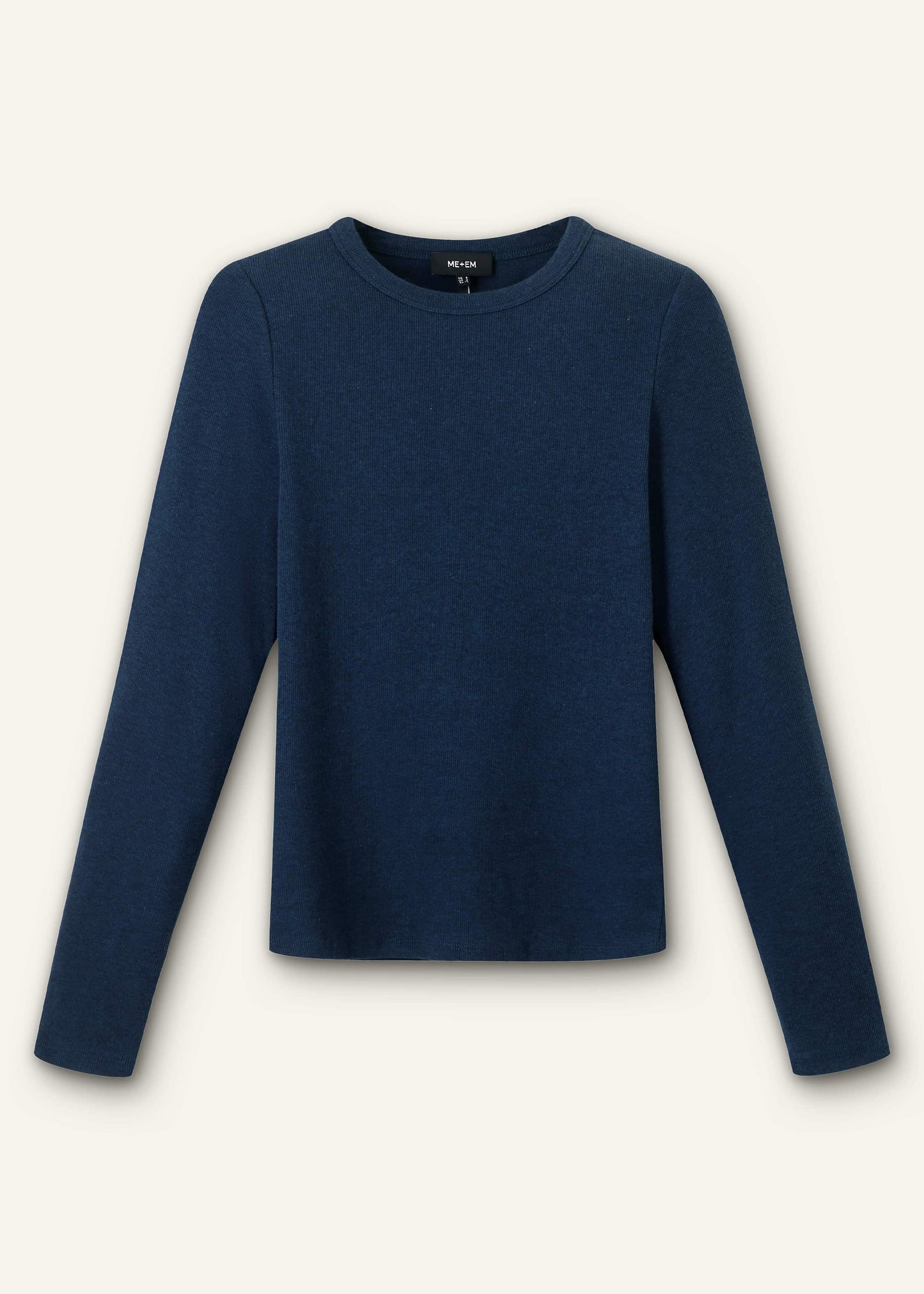 ME and EM Clothing Navy Perfect Basic Top