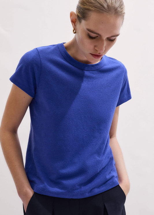 ME and EM Clothing Blue Soft Washed Tee