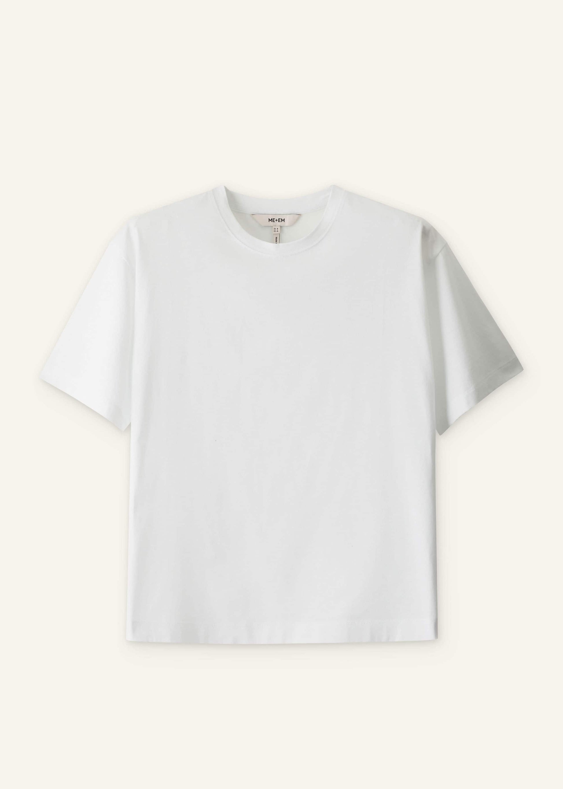 ME and EM Clothing White Oversized Tee
