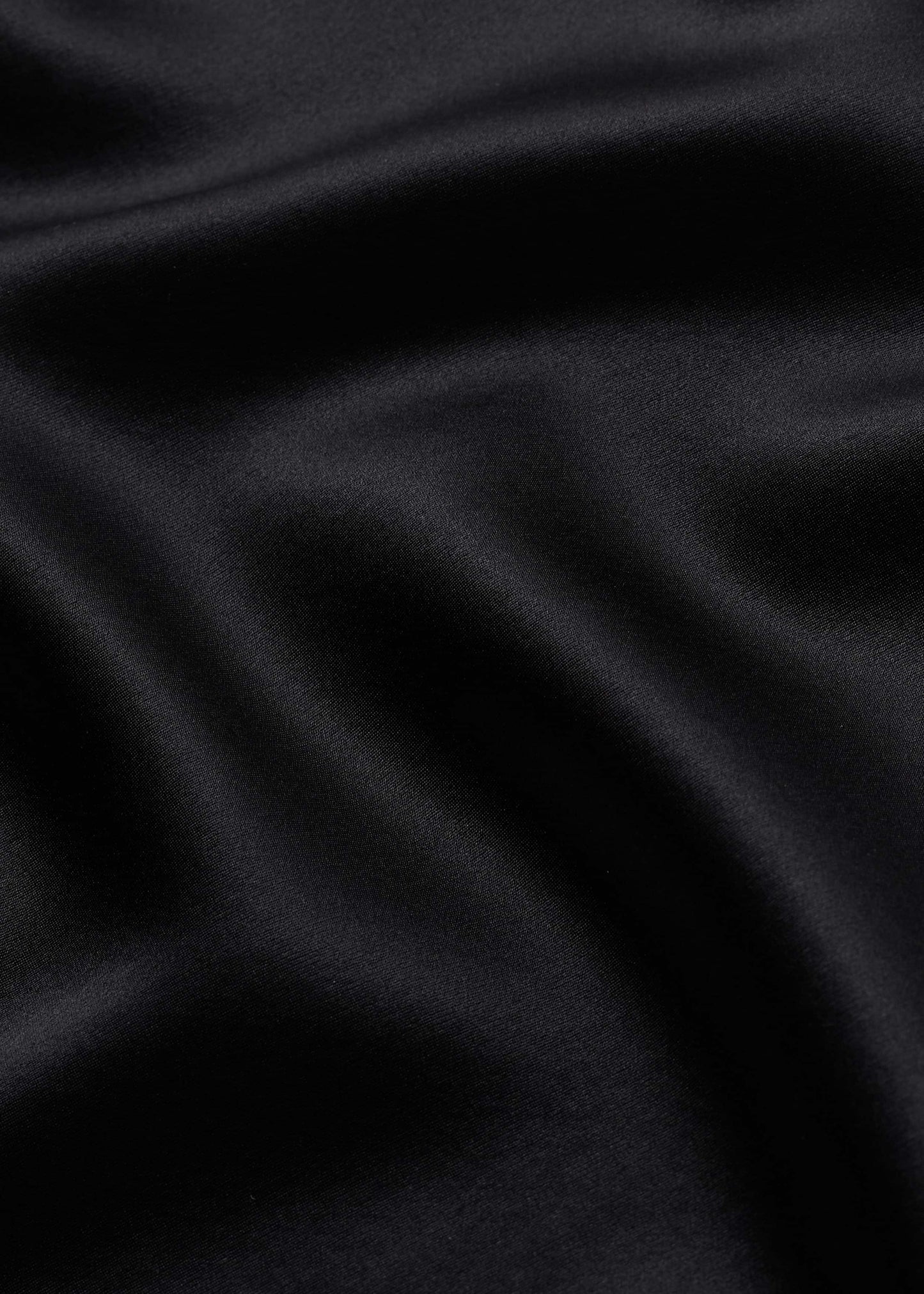 ME and EM Clothing Black Silk Satin Evening Tank Top