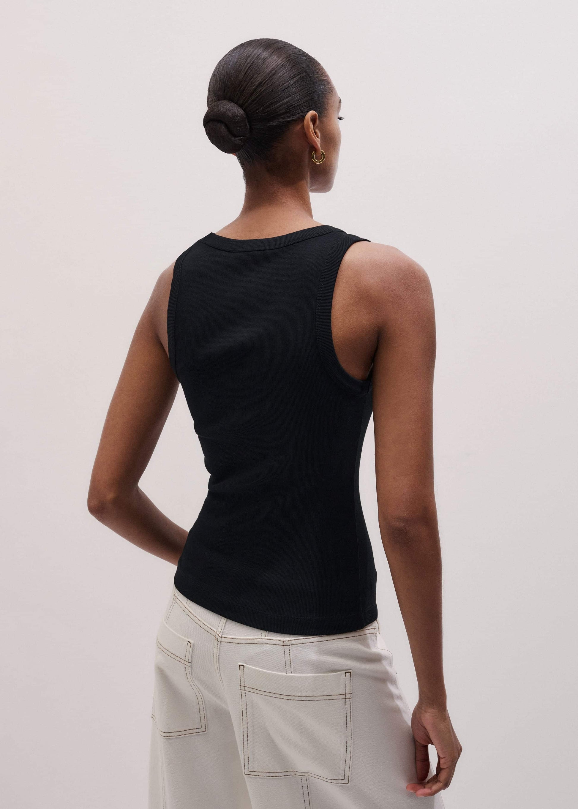 ME and EM Clothing Black Ultimate V-Neck Vest