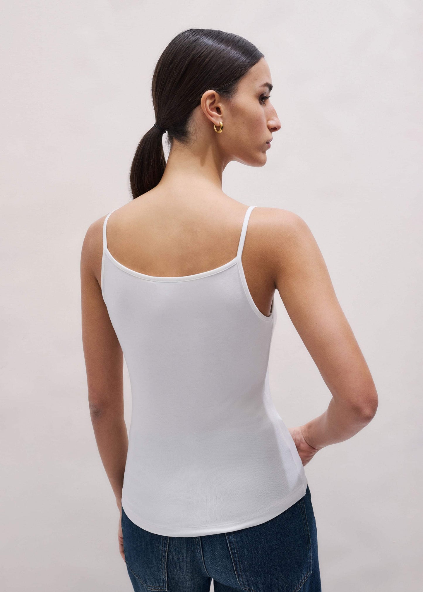 ME and EM Clothing White Fashion First Aid Cami