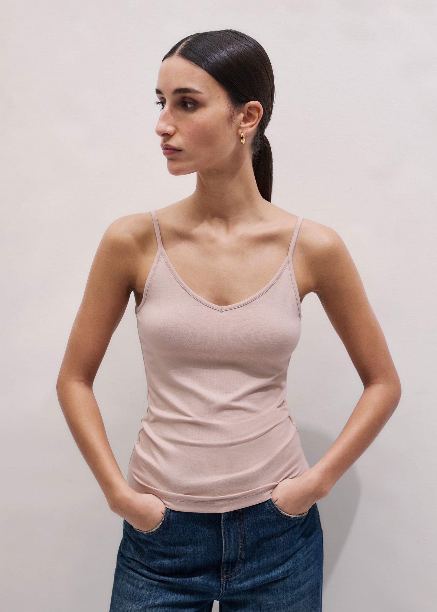 ME and EM Clothing Nude Fashion First Aid Cami