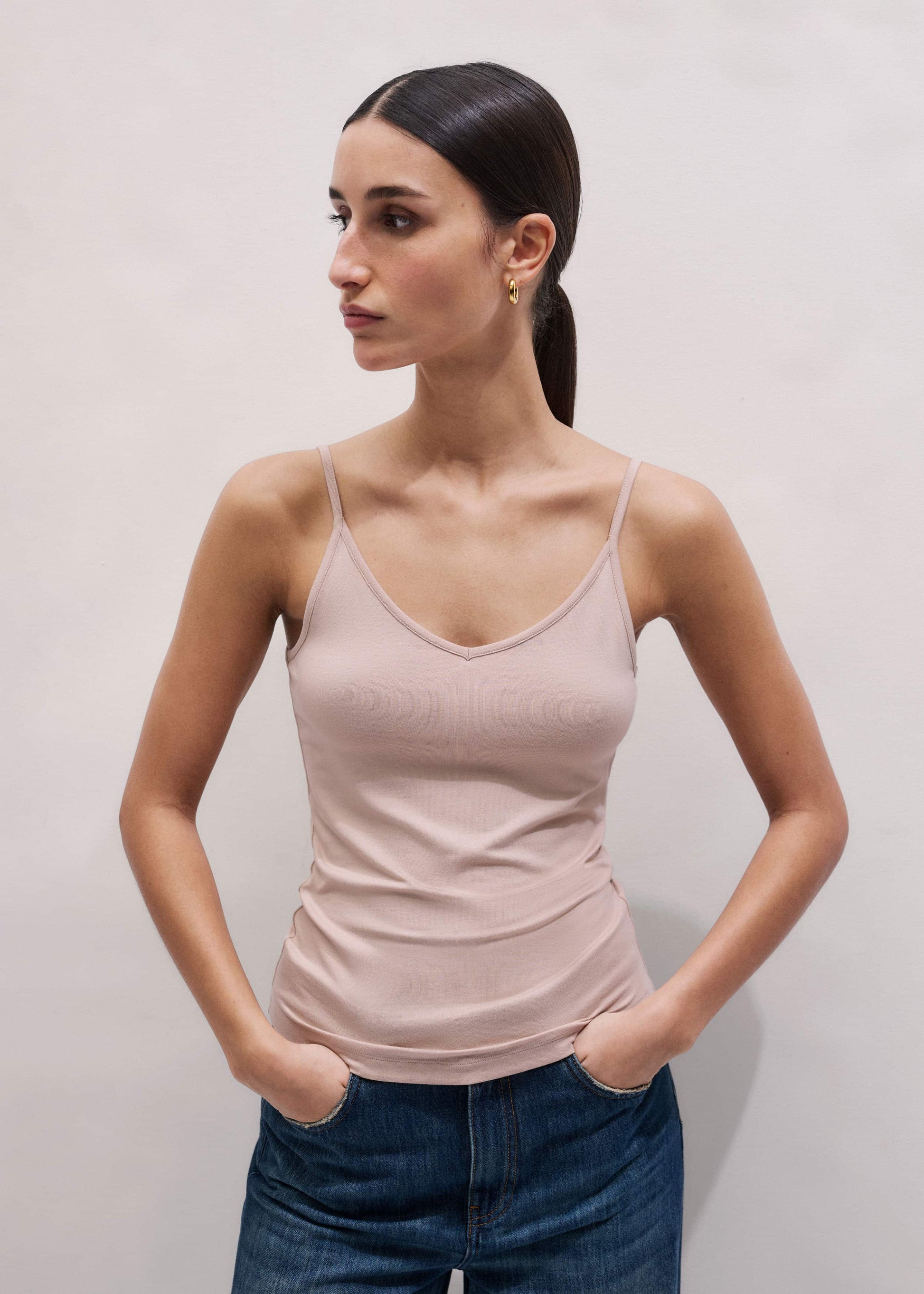 ME and EM Clothing Nude Fashion First Aid Cami