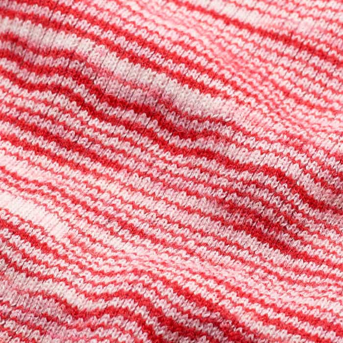 ME and EM Clothing Red Spacedye Slim Fit Knit Vest