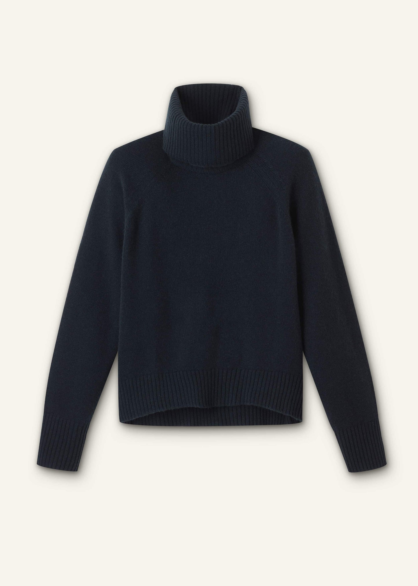 ME and EM Clothing Navy Raglan Sweater + Snood